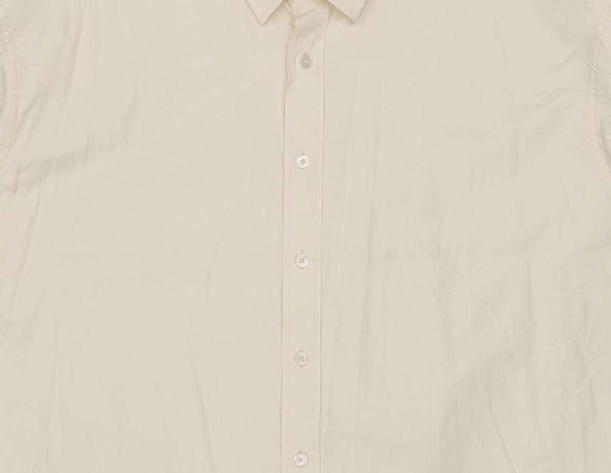 세컨모놀로그(SECONDMONO) (TIE SET)Side Slit Oversized Cotton Shirt [8 color]_SESH008 S