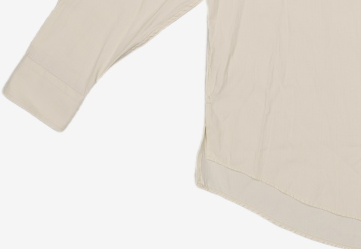 세컨모놀로그(SECONDMONO) (TIE SET)Side Slit Oversized Cotton Shirt [8 color]_SESH008 S