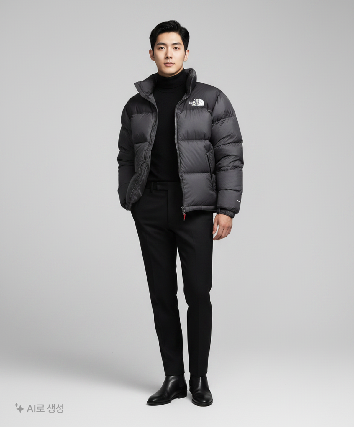 노스페이스(THE NORTH FACE) 숏 패딩/숏 헤비 아우터 110