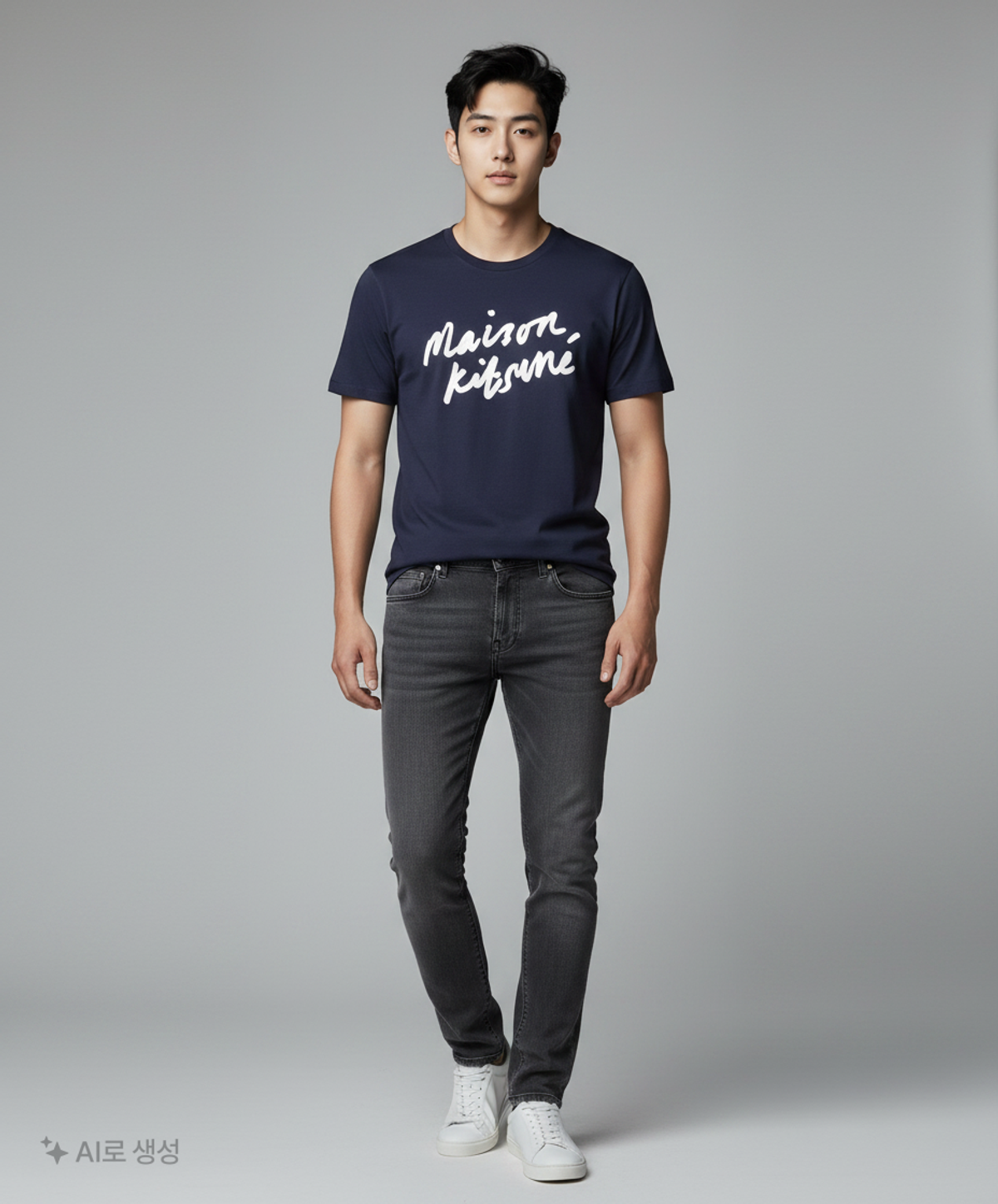 메종 키츠네(MAISON KITSUNE) 반소매 티셔츠 L