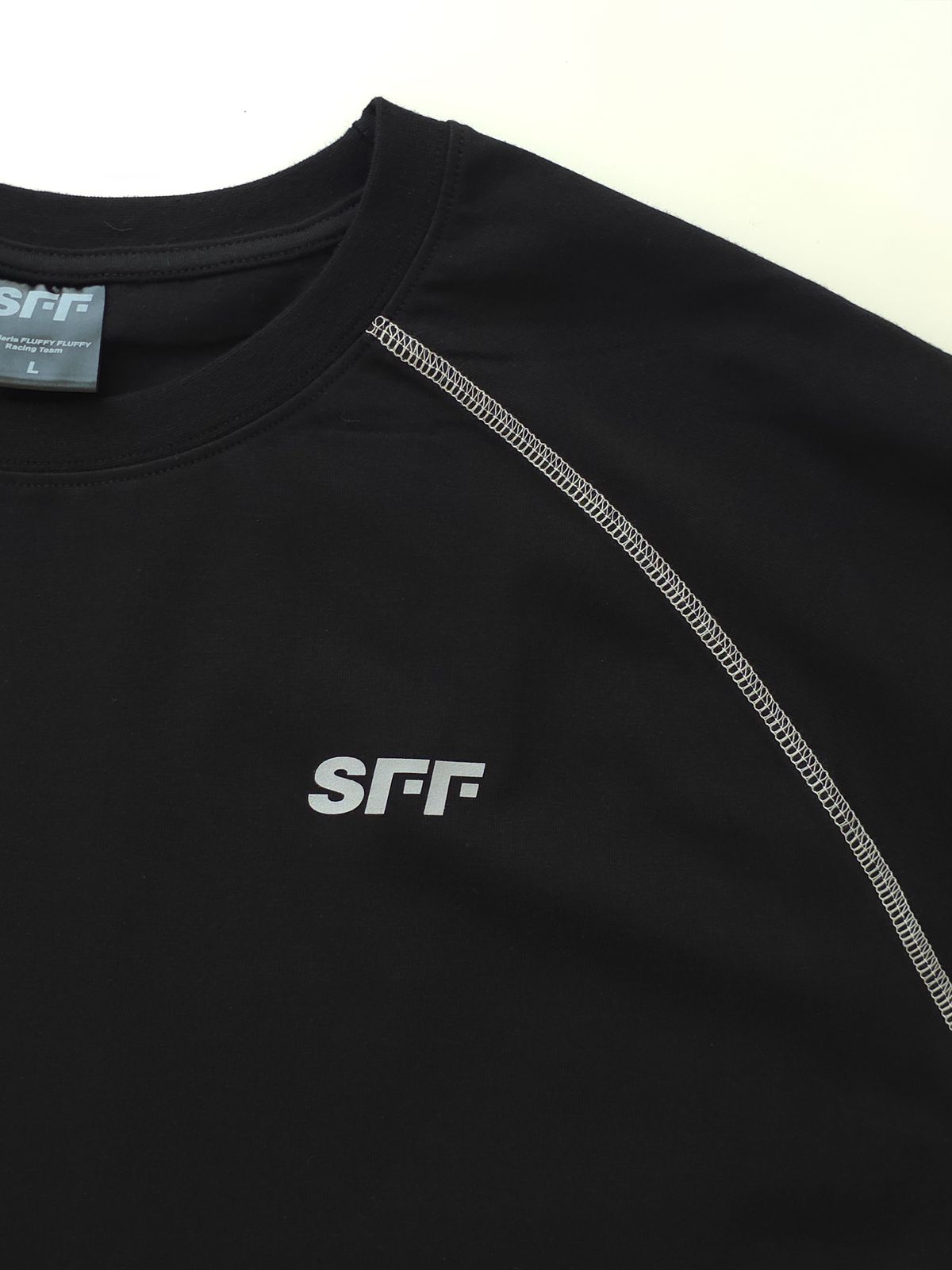플루피 플루피(FLUFFYFLUFFY) SFF 다크호스 래글런 피그먼트 반팔 티셔츠