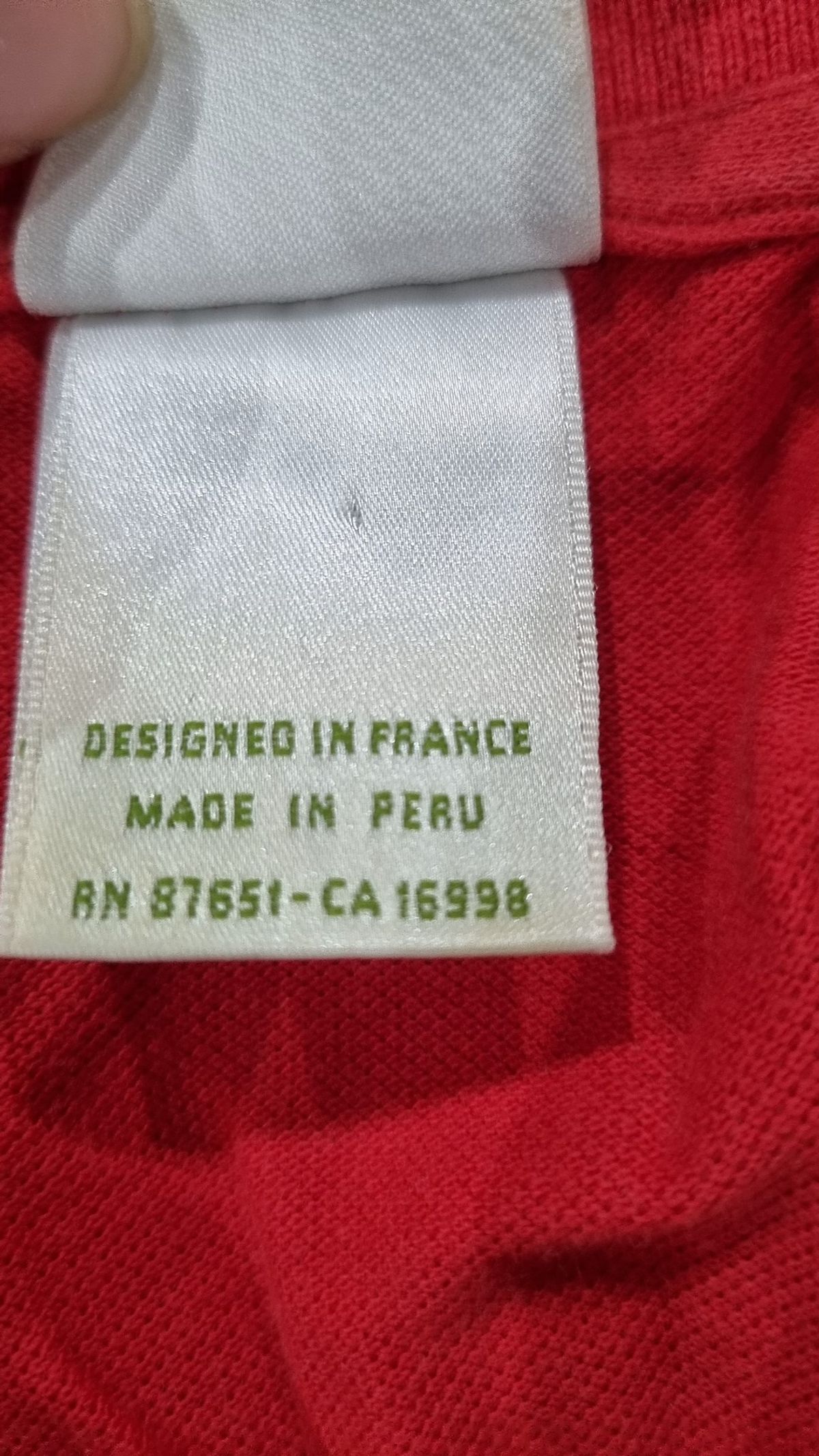 라코스테(LACOSTE) 피케/카라 티셔츠 4