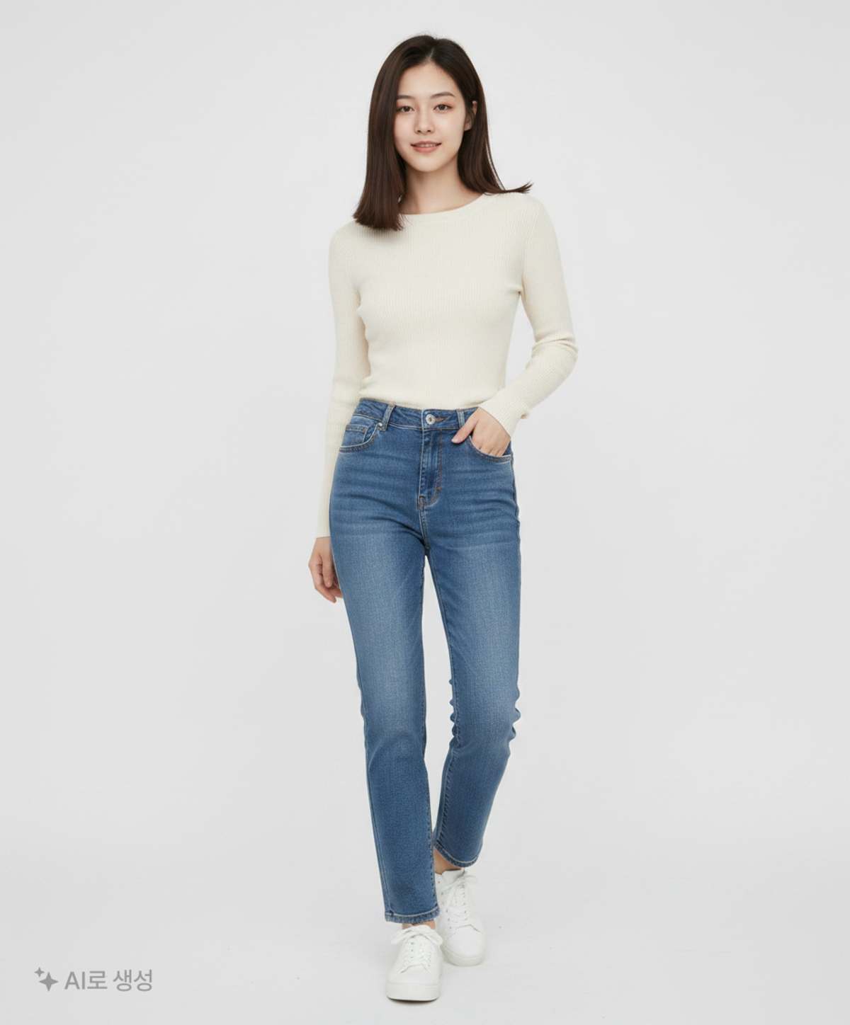 꺌랑(CALIN) 청/데님 팬츠 1
