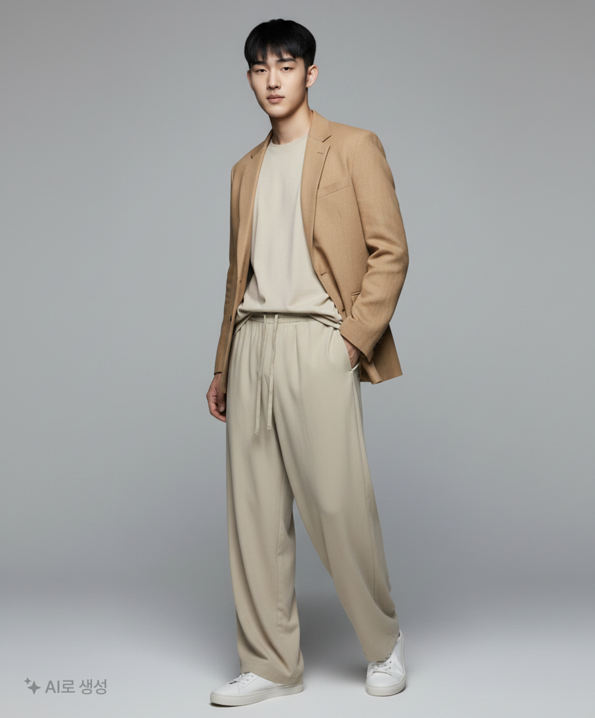 데이(THEY) ONLY ONE 풀밴딩 팬츠 (Silk Linen.Ver)_NATURAL M