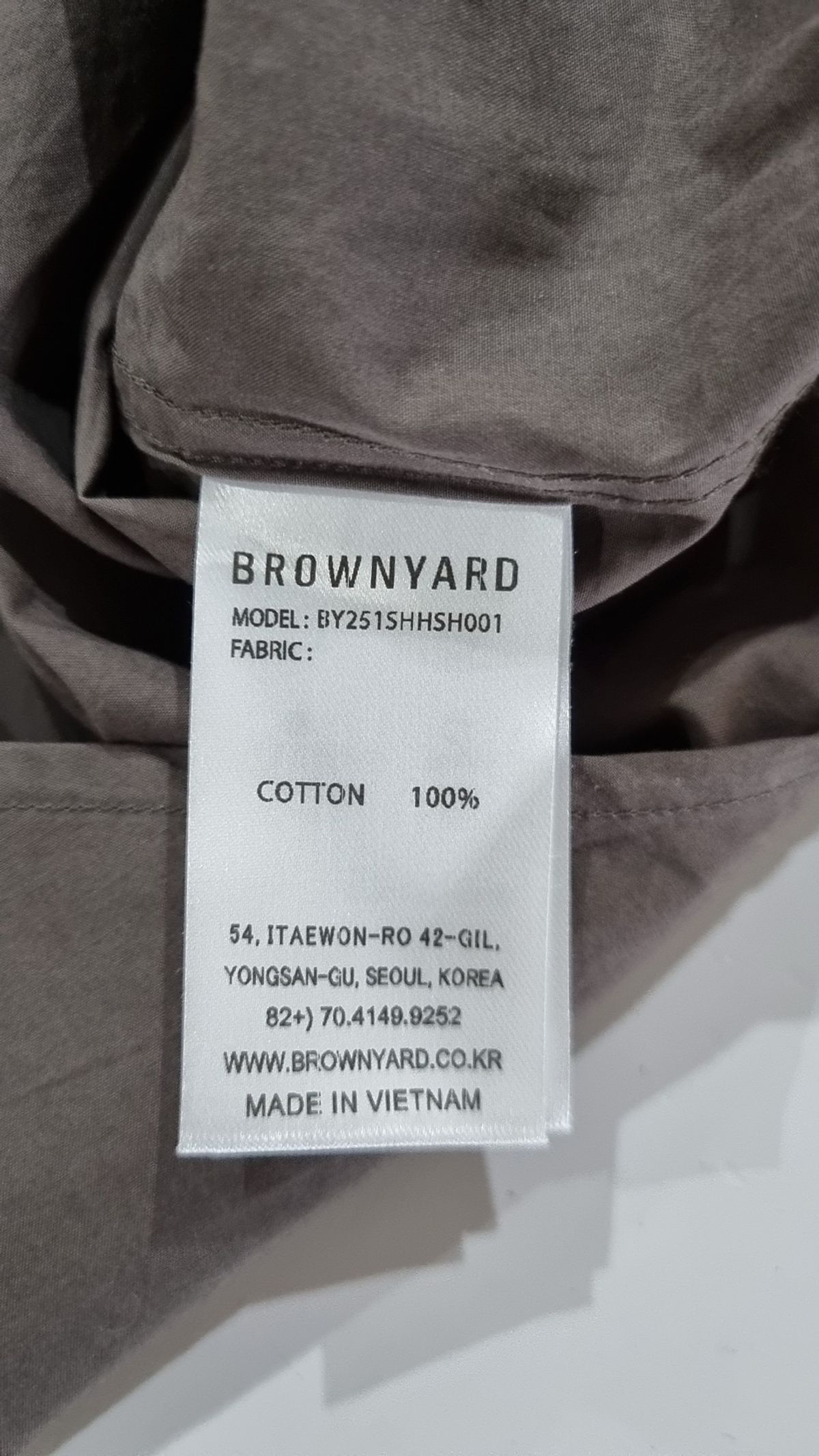 브라운야드(BROWNYARD) 캐주얼 셔츠 3