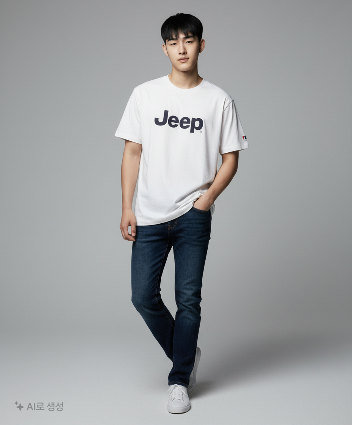 지프(JEEP) 반소매 티셔츠 100