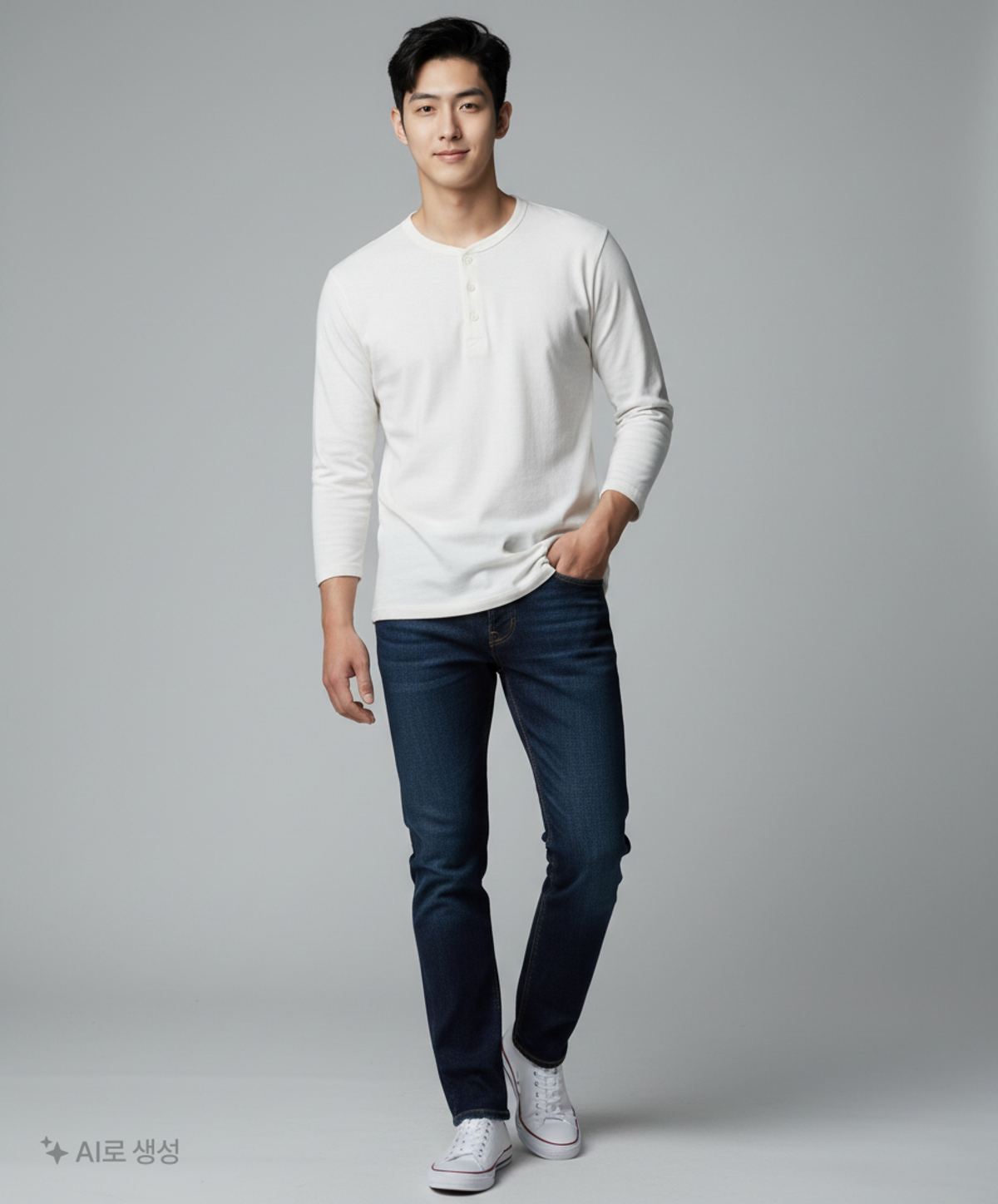 스파오(SPAO) 긴소매 티셔츠 L