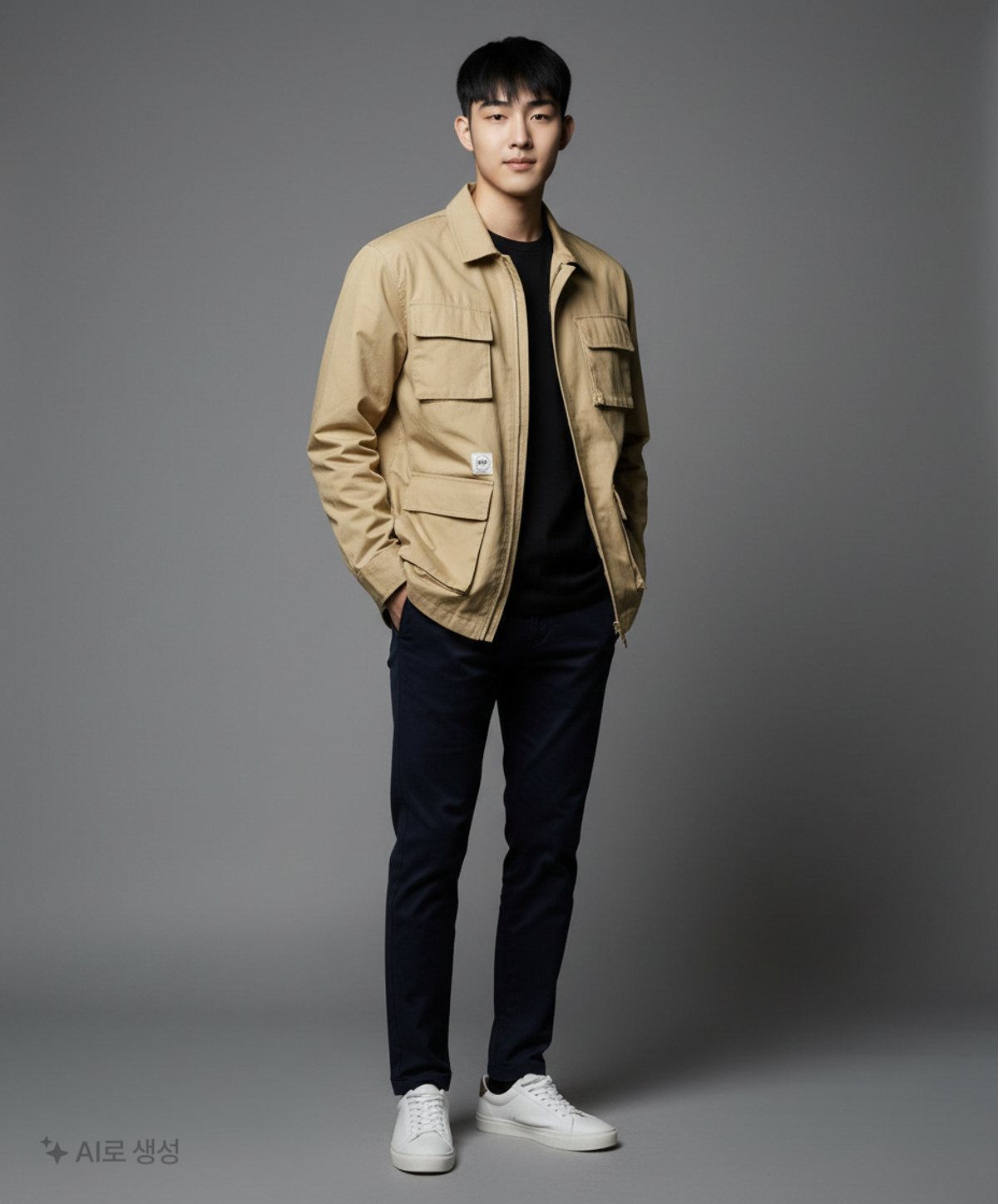 카이파이(KAIFAI) 사파리/헌팅 재킷 L