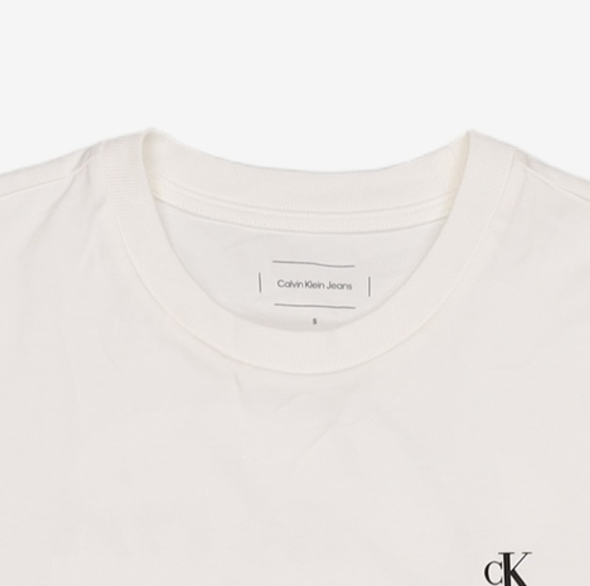 캘빈클라인 진(CALVIN KLEIN JEANS) 반소매 티셔츠 S