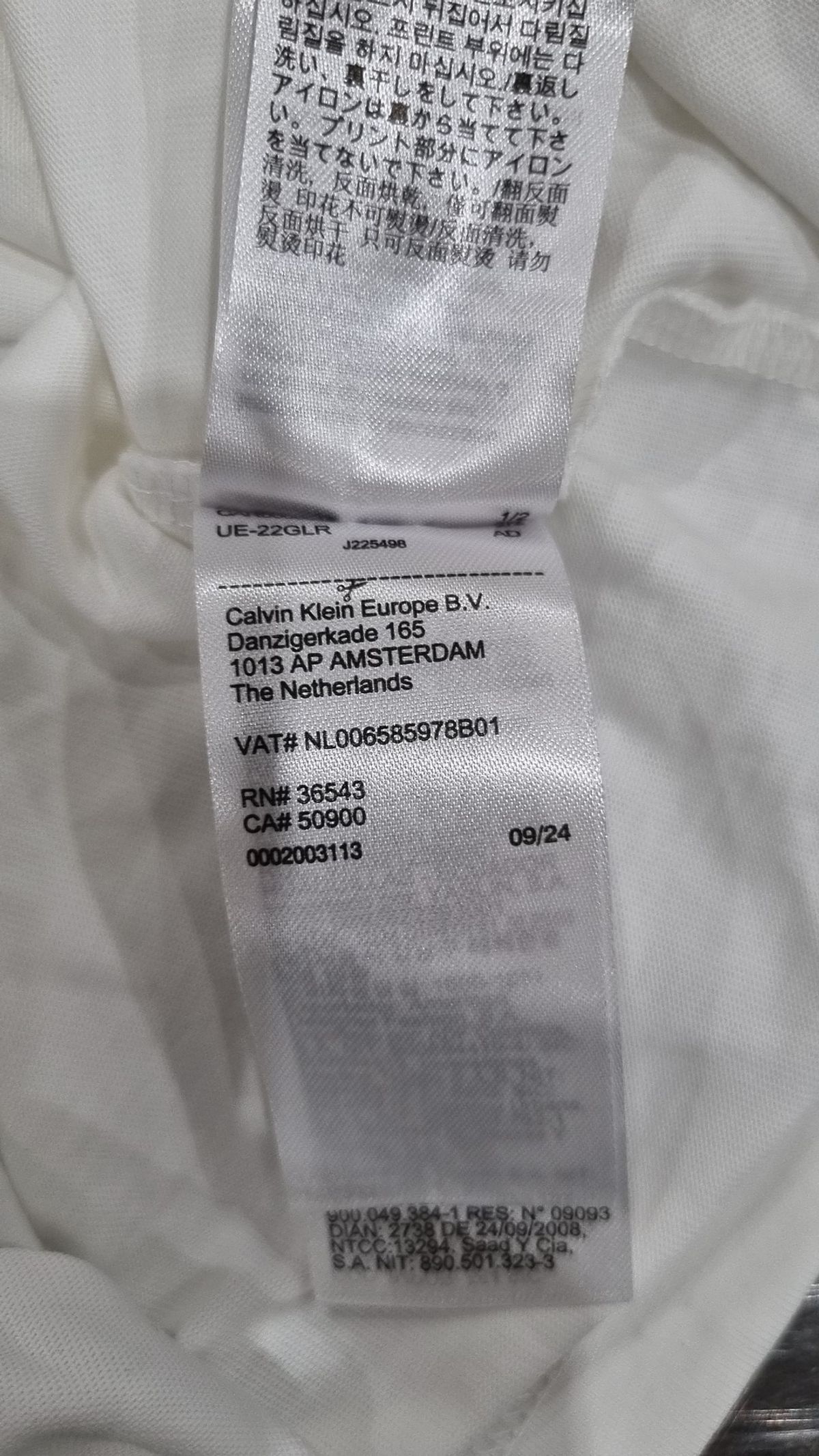 캘빈클라인 진(CALVIN KLEIN JEANS) 반소매 티셔츠 S