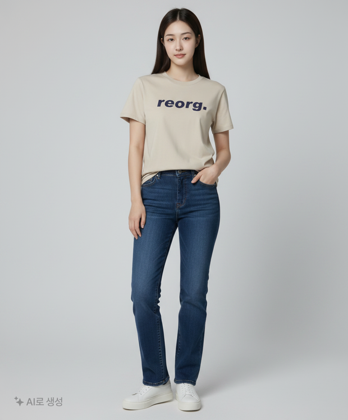 리올그(REORG) 반소매 티셔츠 FREE