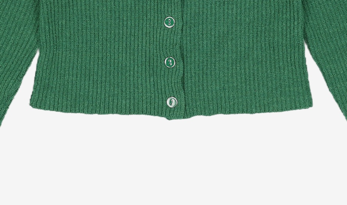 미쏘(MIXXO) 어깨트임 가디건 MIWCKD121T S