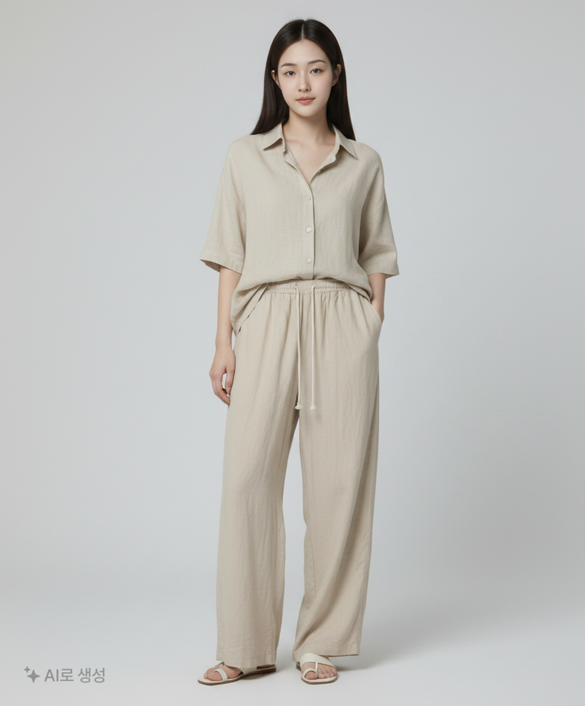 유니클로(UNIQLO) 코튼 팬츠 M