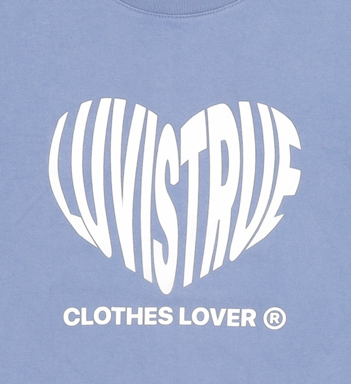 러브이즈트루(LUVISTRUE) 반소매 티셔츠 FREE