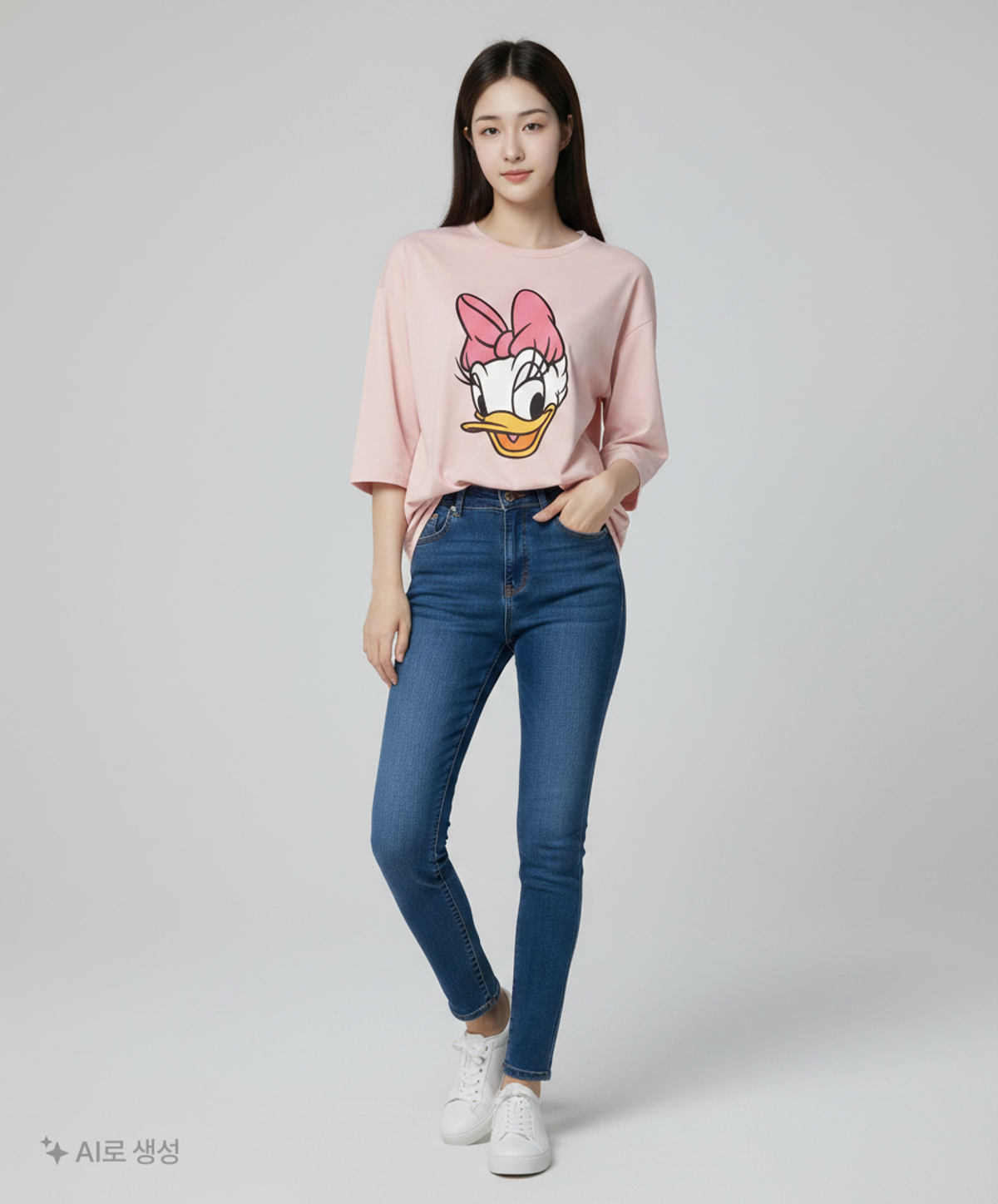 디즈니(Disney) 반소매 티셔츠 FREE