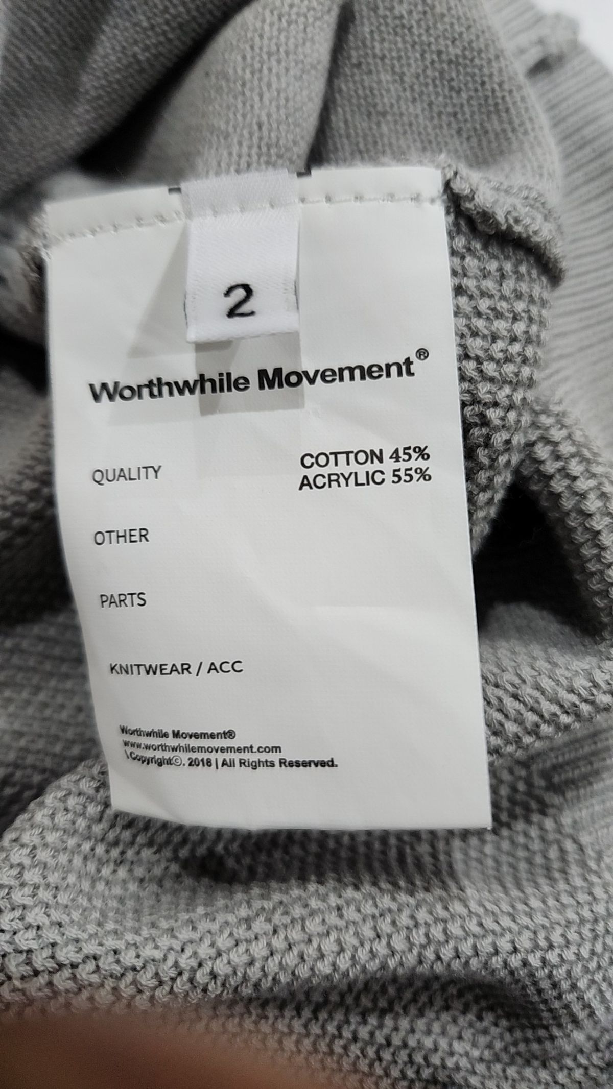 월스와일 무브먼트(WORTHWHILE MOVEMENT) 니트/스웨터 2
