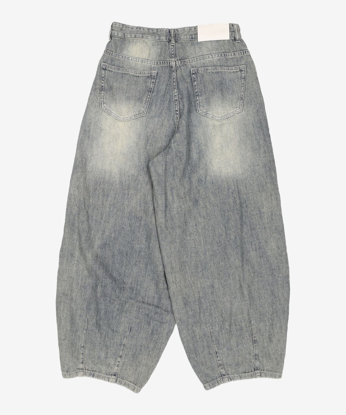 데케트(DECET) [린넨라이크]Linen Like Balloon Wide Jeans DCPT060CPIndigo 28