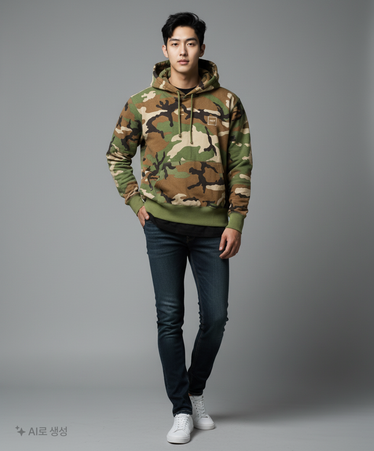 허프(HUF) 후드 티셔츠 M