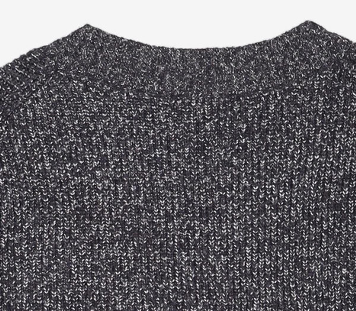 메종미네드(MAISON MINED) COOKIE AND CREAM V NECK KNIT L