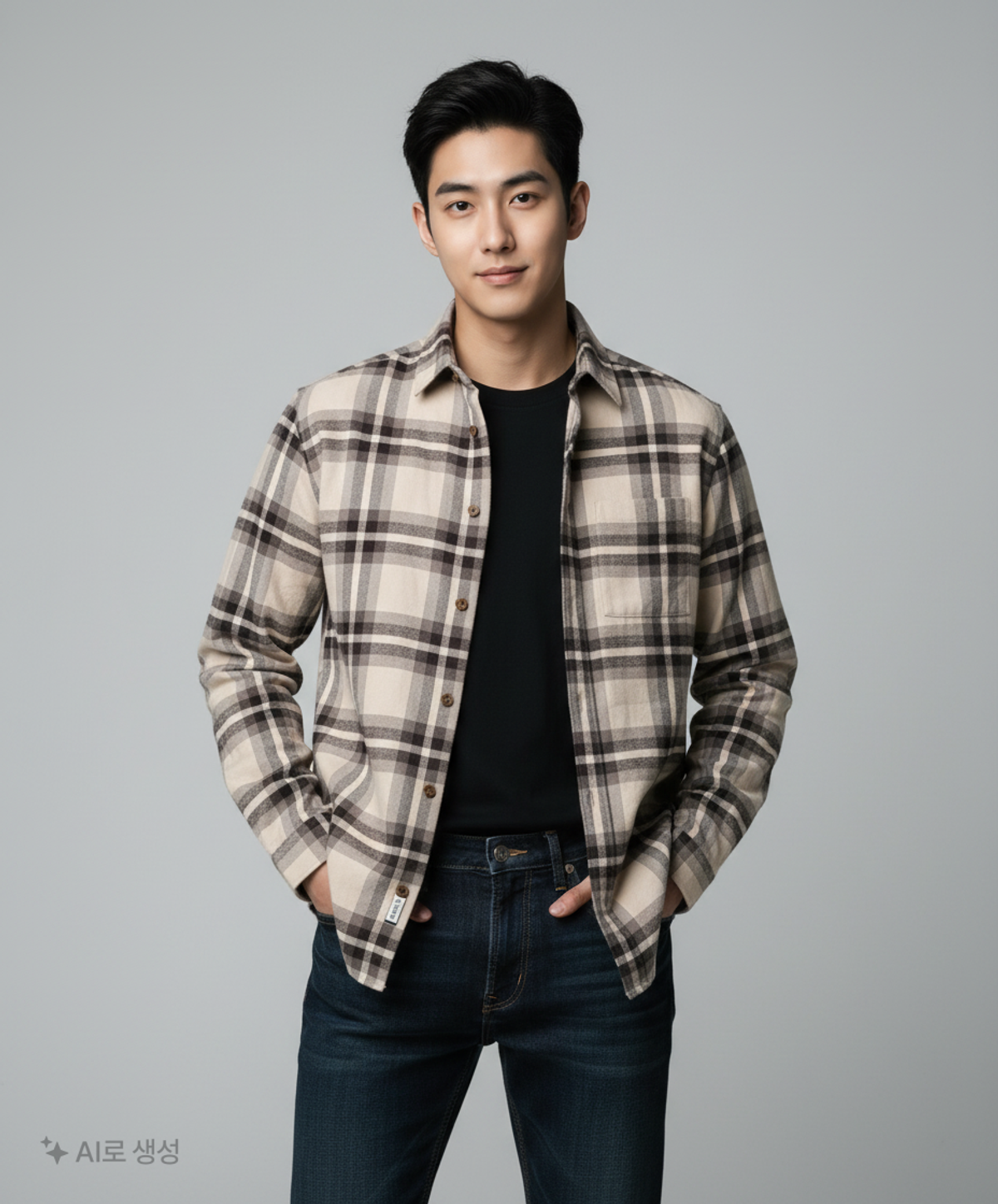 유니클로(UNIQLO) 캐주얼 셔츠 L
