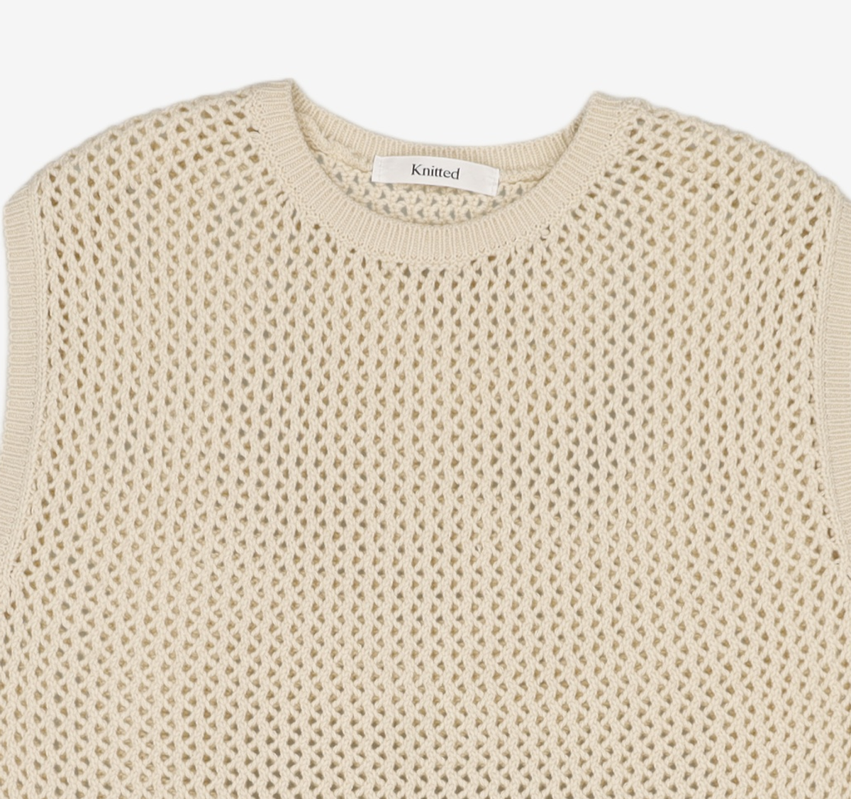 니티드(KNITTED) 베스트 L