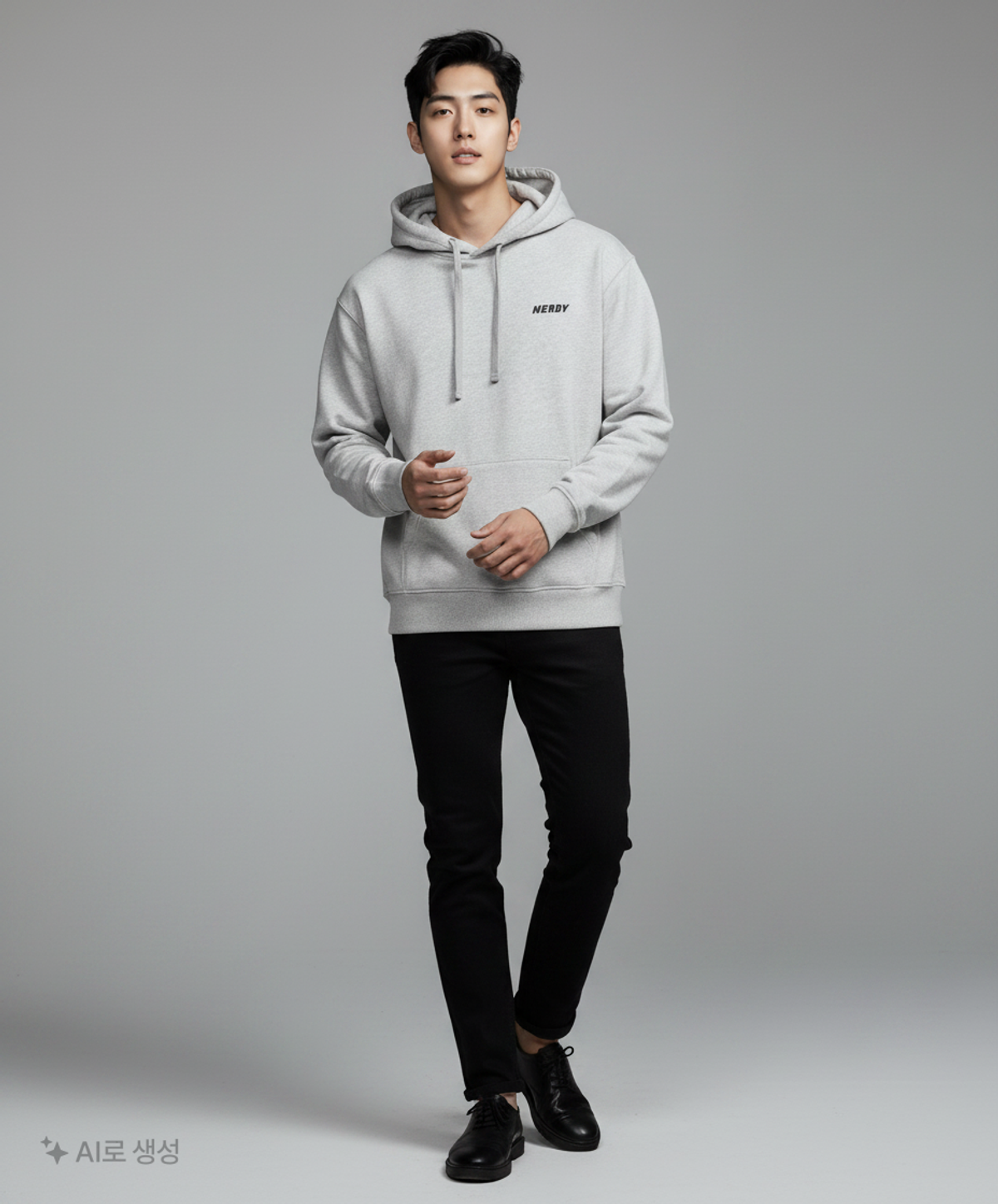 엔디와이(NDY) 후드 티셔츠 L
