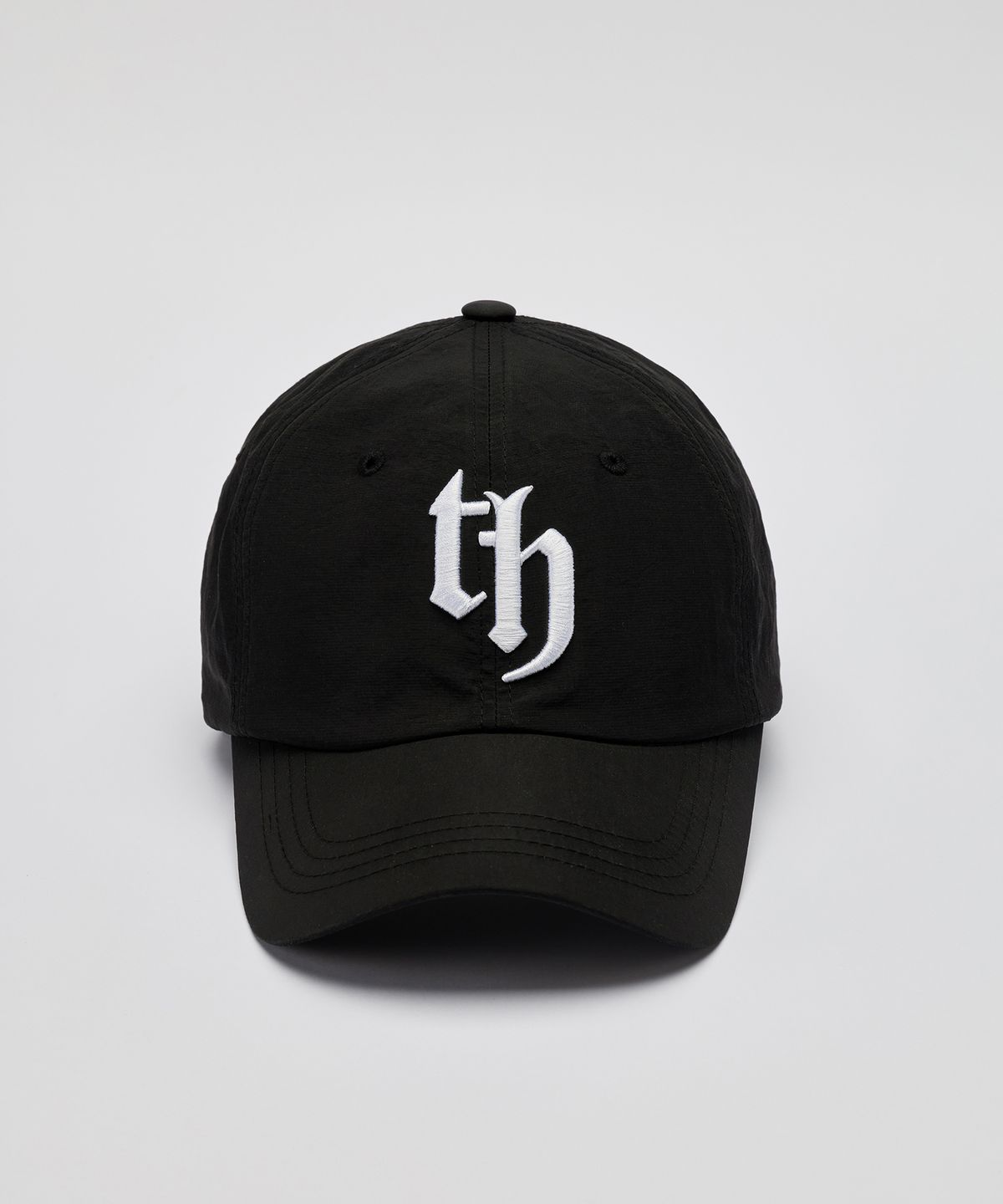 트래픽하모니(TRAFFIC HARMONY) TH NEW LOGO DEEP-FIT BALLCAP BLACK