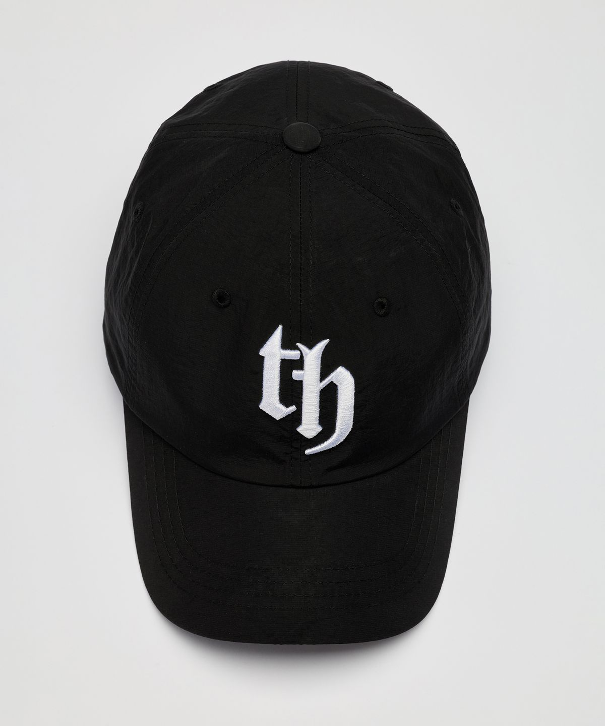 트래픽하모니(TRAFFIC HARMONY) TH NEW LOGO DEEP-FIT BALLCAP BLACK
