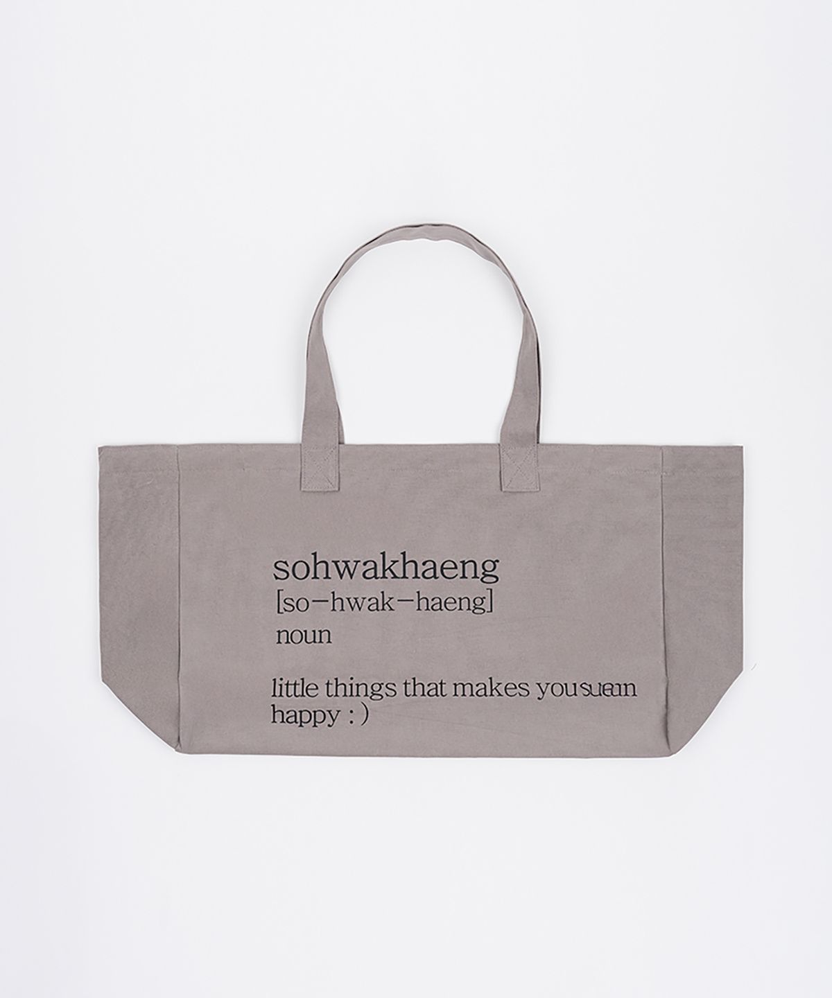 아이백유어파든(I BAG YOUR PARDON) 소확행 에코백 (3 colors)