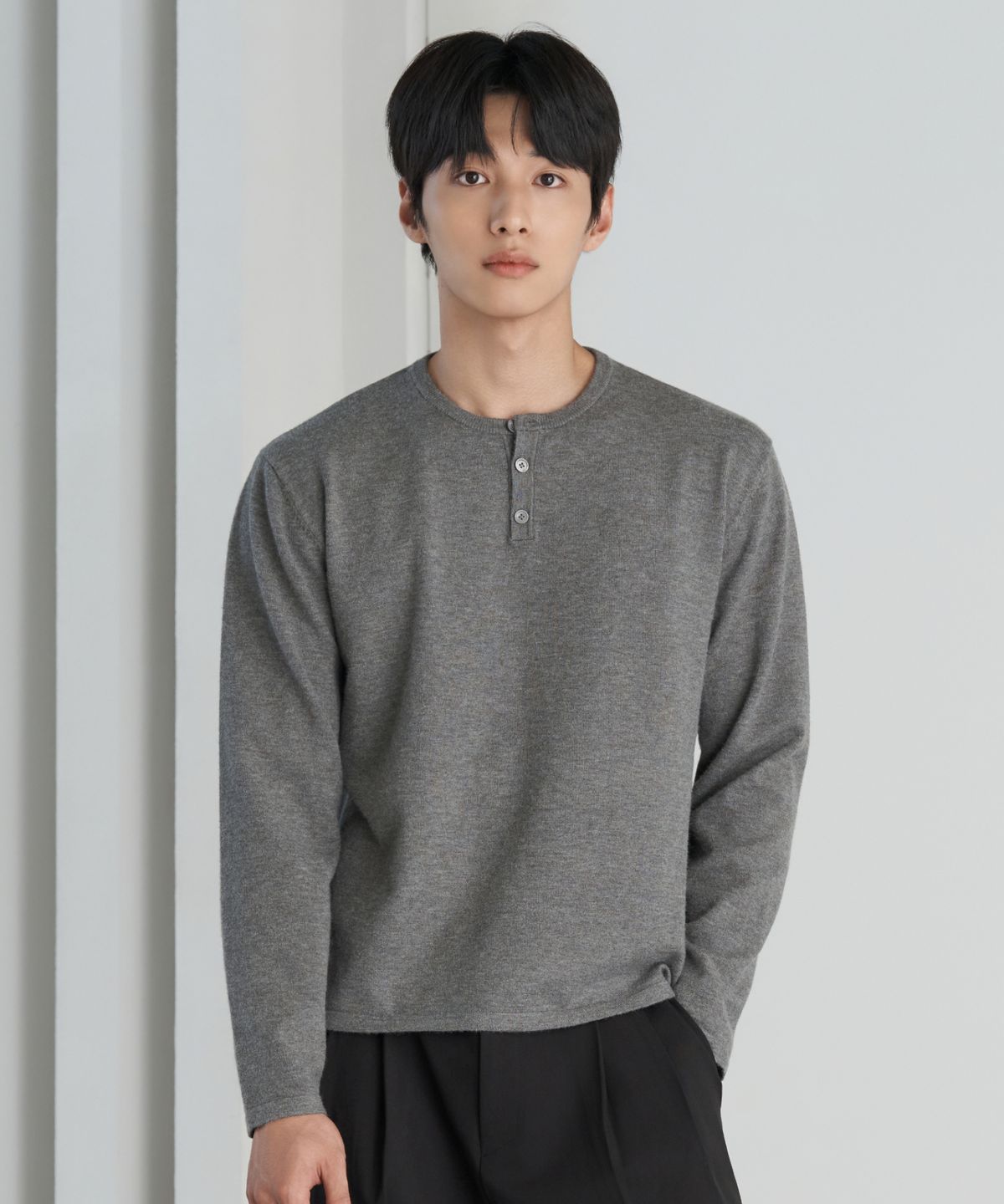 효지(HYOJI) 26 FW 소프트 터치 라이트웨이트 3타입 크롭 니트 티셔츠 (4컬러)