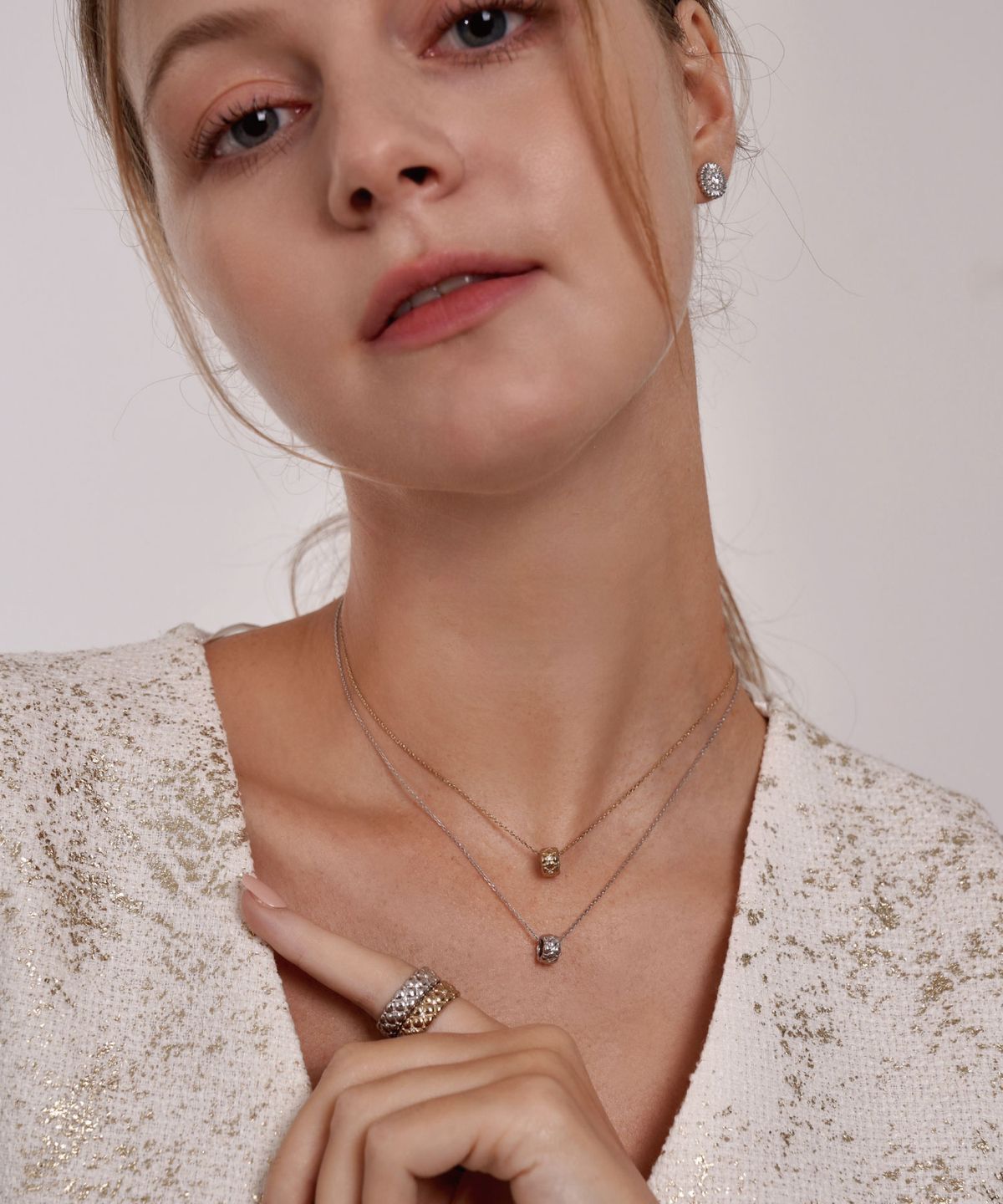듀콩(DEWCONG) Tangle XS-size Necklace