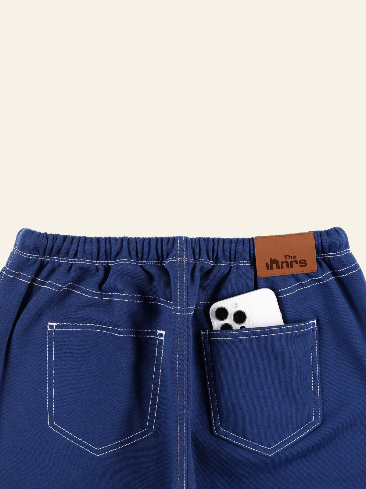 더이너스(THE INNRS) 데님 진 부츠컷 스웨트 팬츠 (블루)