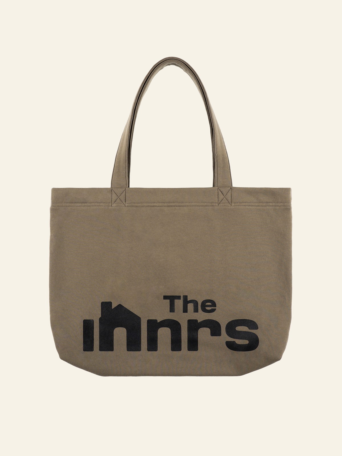 더이너스(THE INNRS) 후디 쇼퍼백 (카키 브라운)