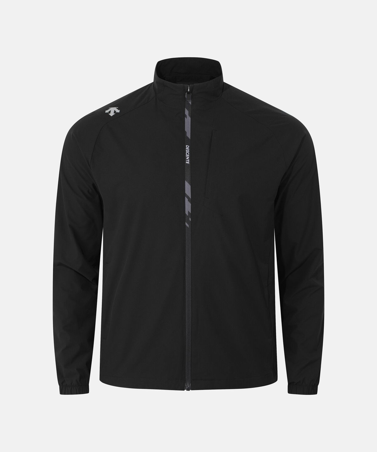 데상트(DESCENTE) 러닝 스트레치 우븐 자켓 블랙 SR323RWT81