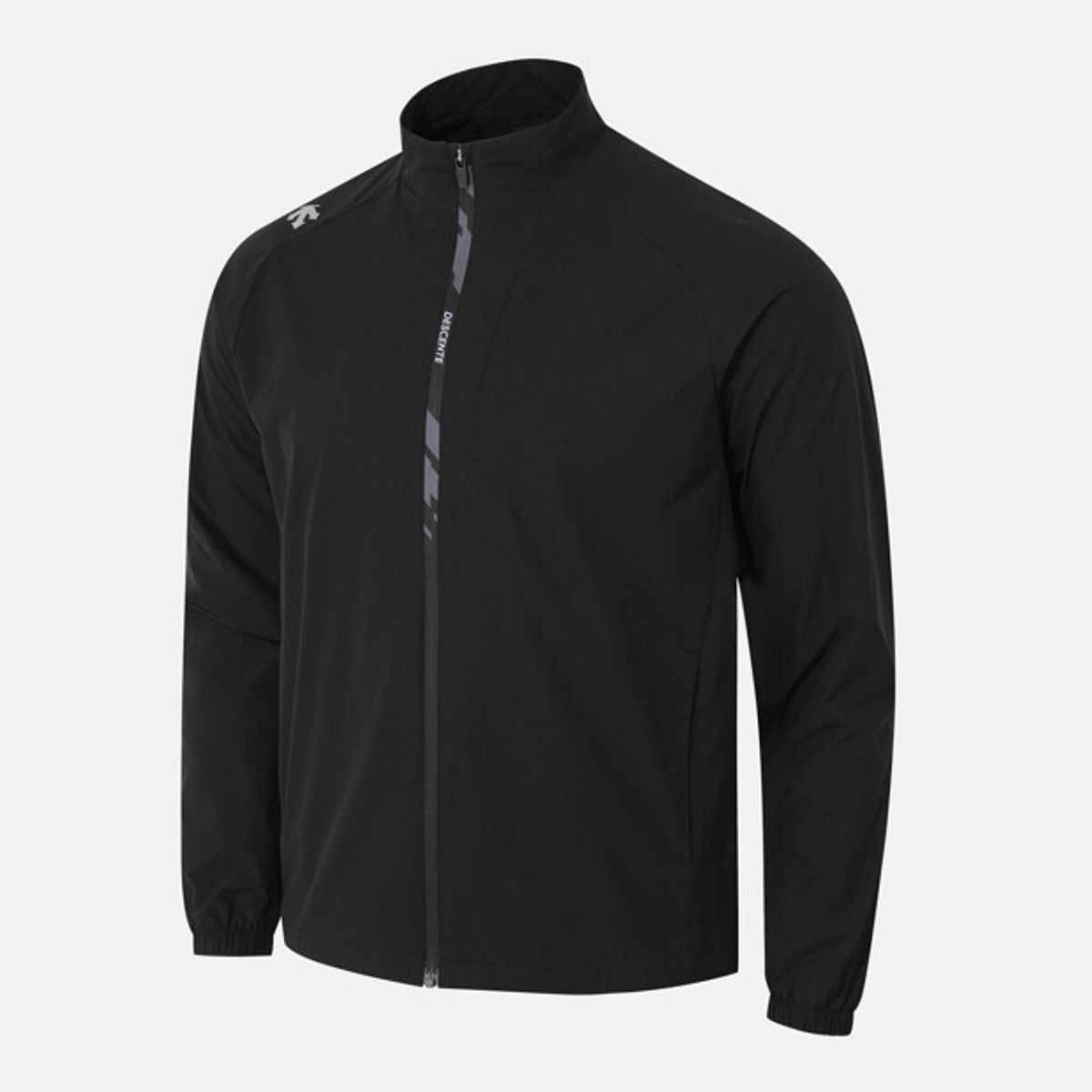 데상트(DESCENTE) 러닝 스트레치 우븐 자켓 블랙 SR323RWT81