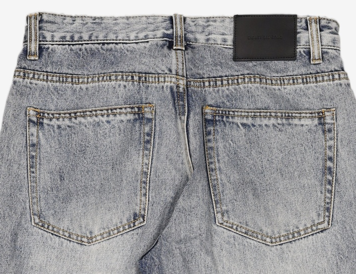 86로드(86ROAD) PALE BLUE CHIP / CROP TAPERED 30