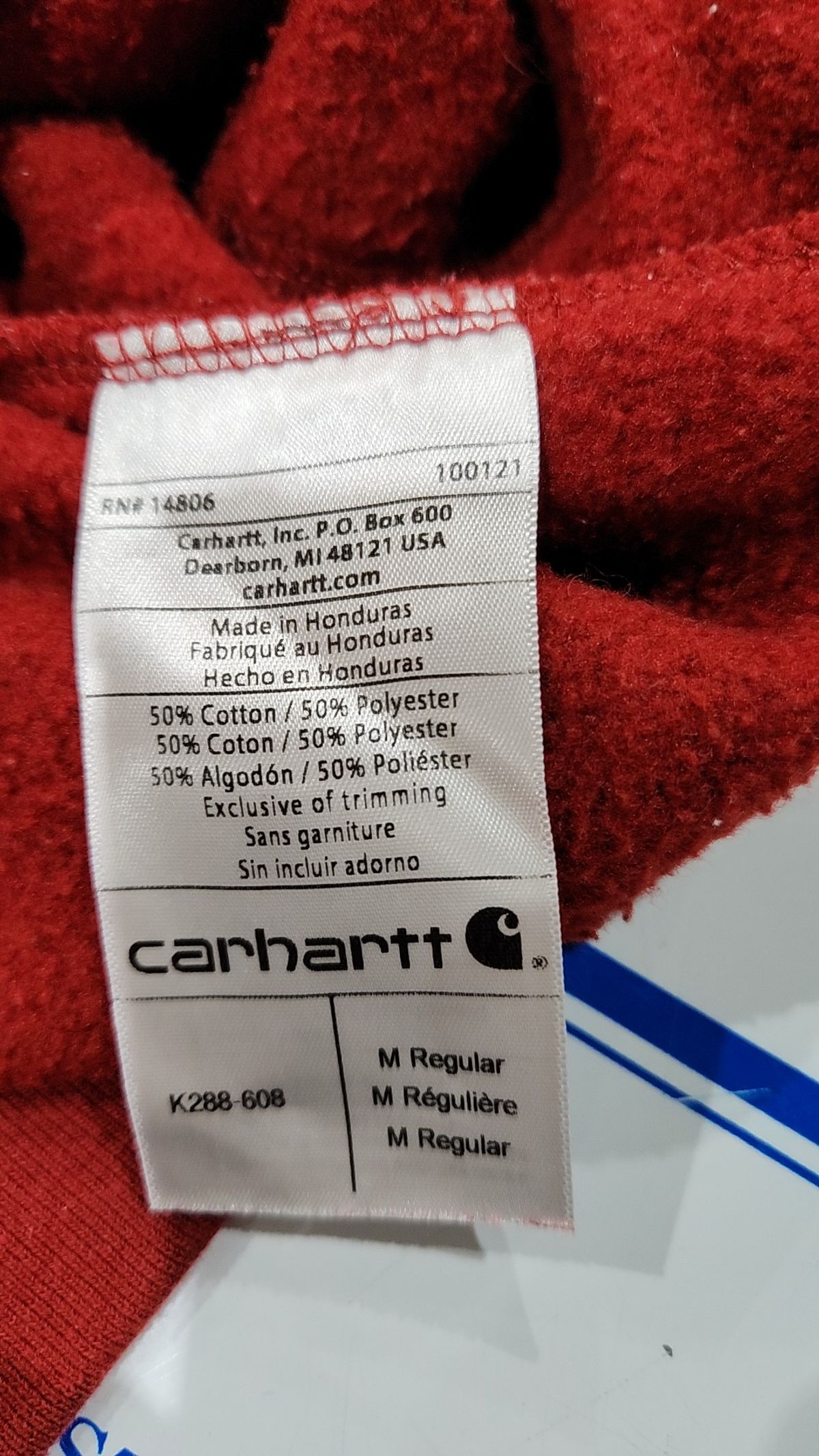 칼하트(CARHARTT) 후드 티셔츠 M