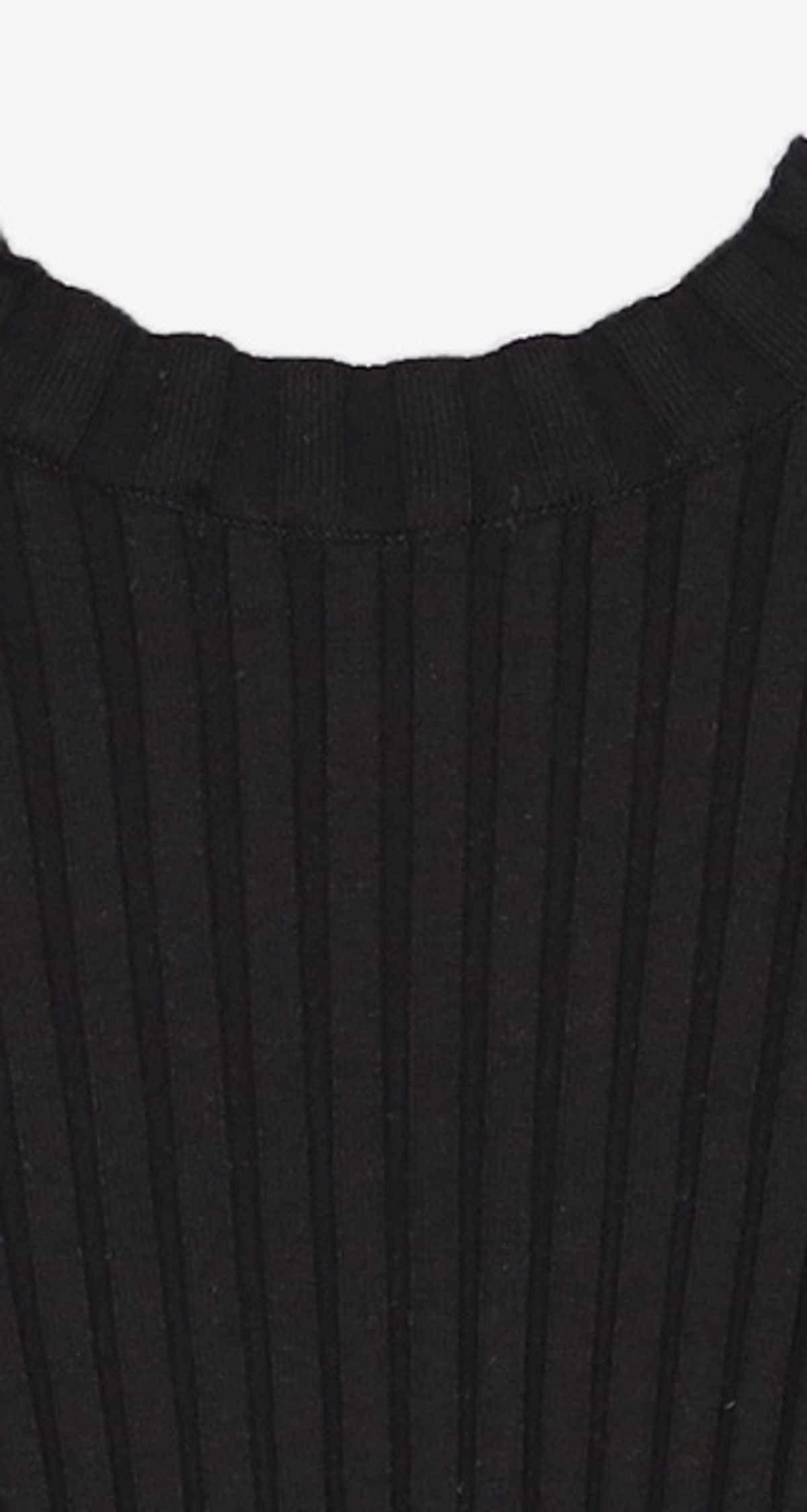 다이애그널(DIAGONAL) RIBBED HOLE KNIT (black) XL