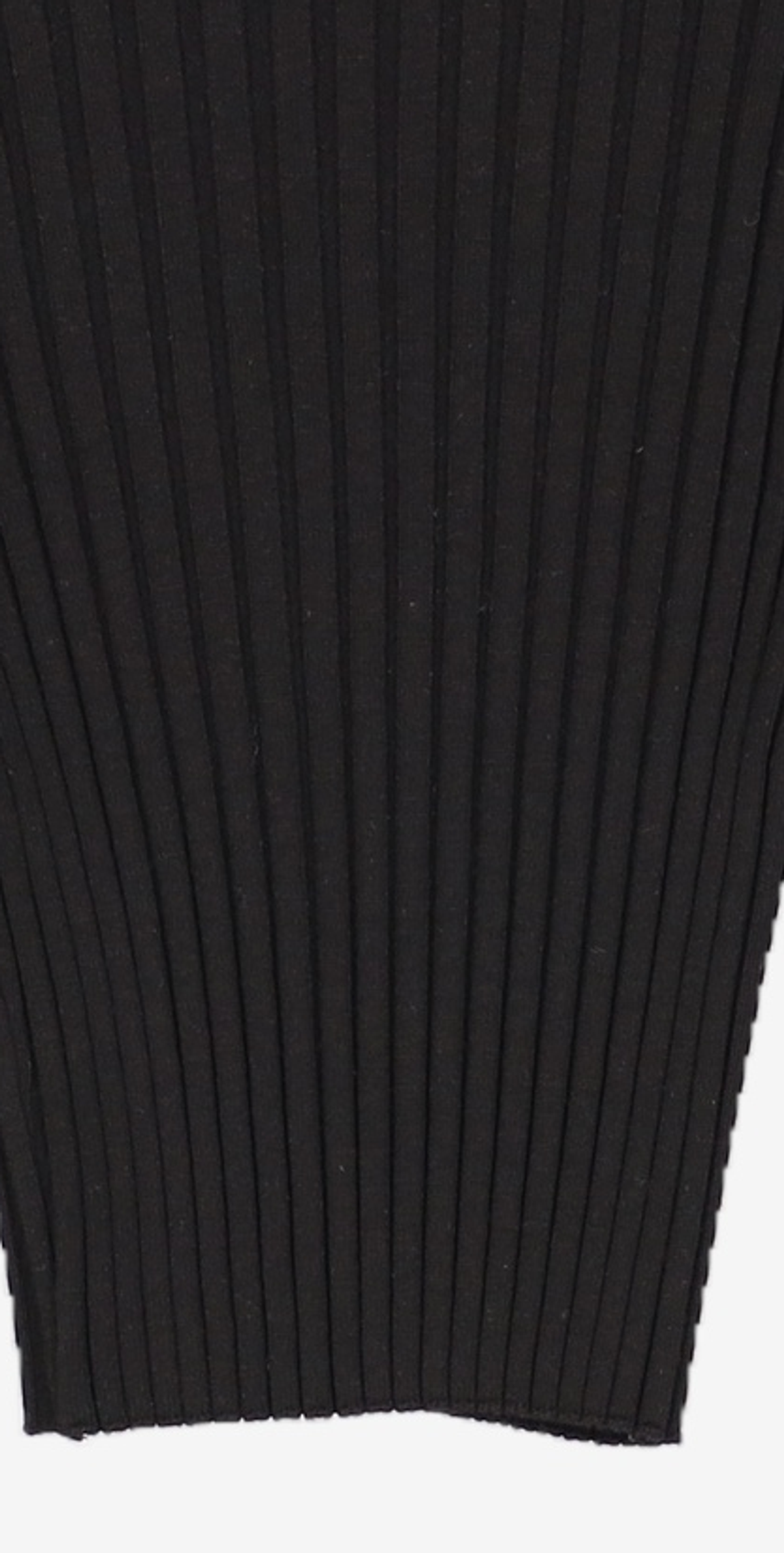 다이애그널(DIAGONAL) RIBBED HOLE KNIT (black) XL