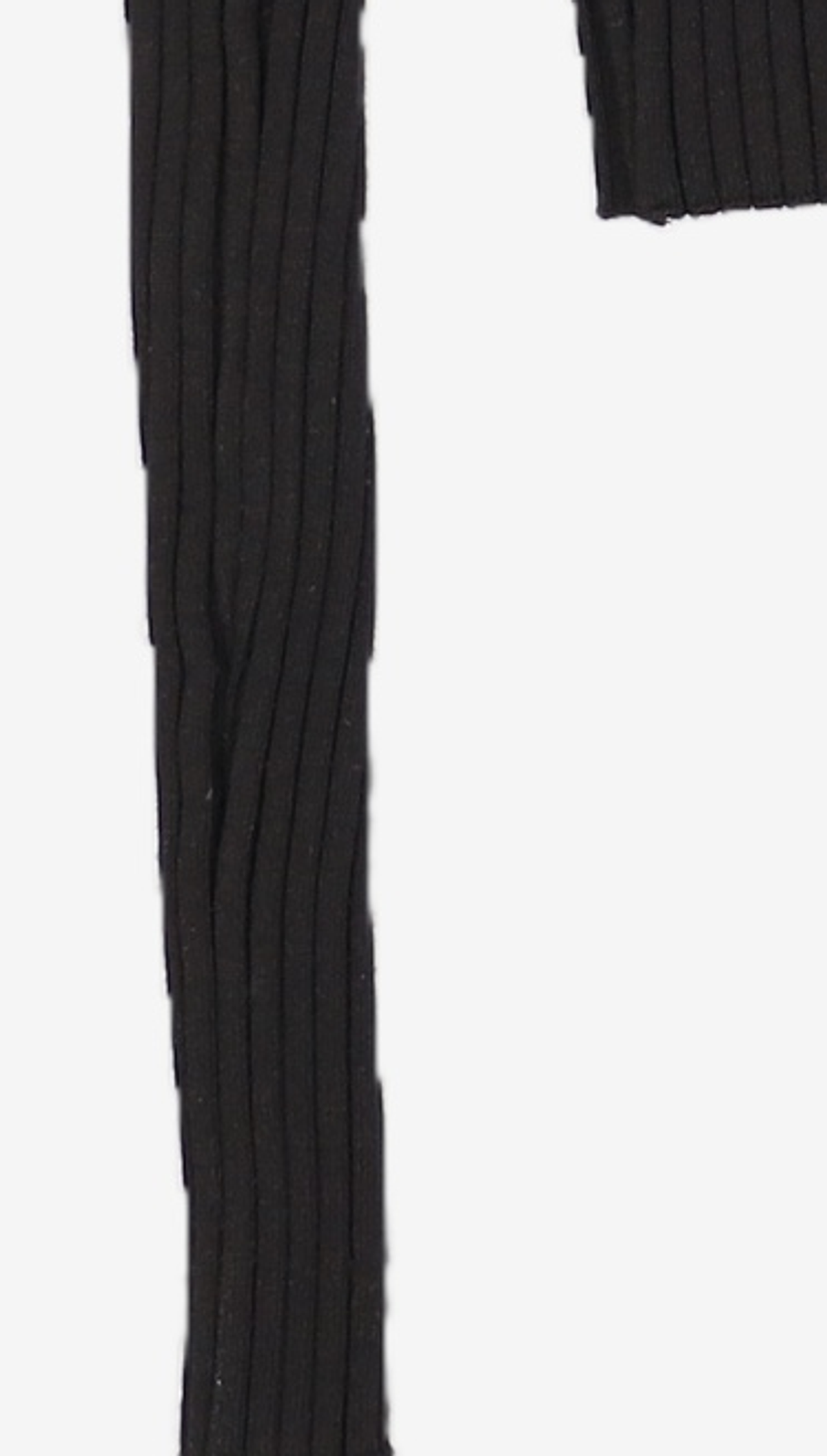 다이애그널(DIAGONAL) RIBBED HOLE KNIT (black) XL