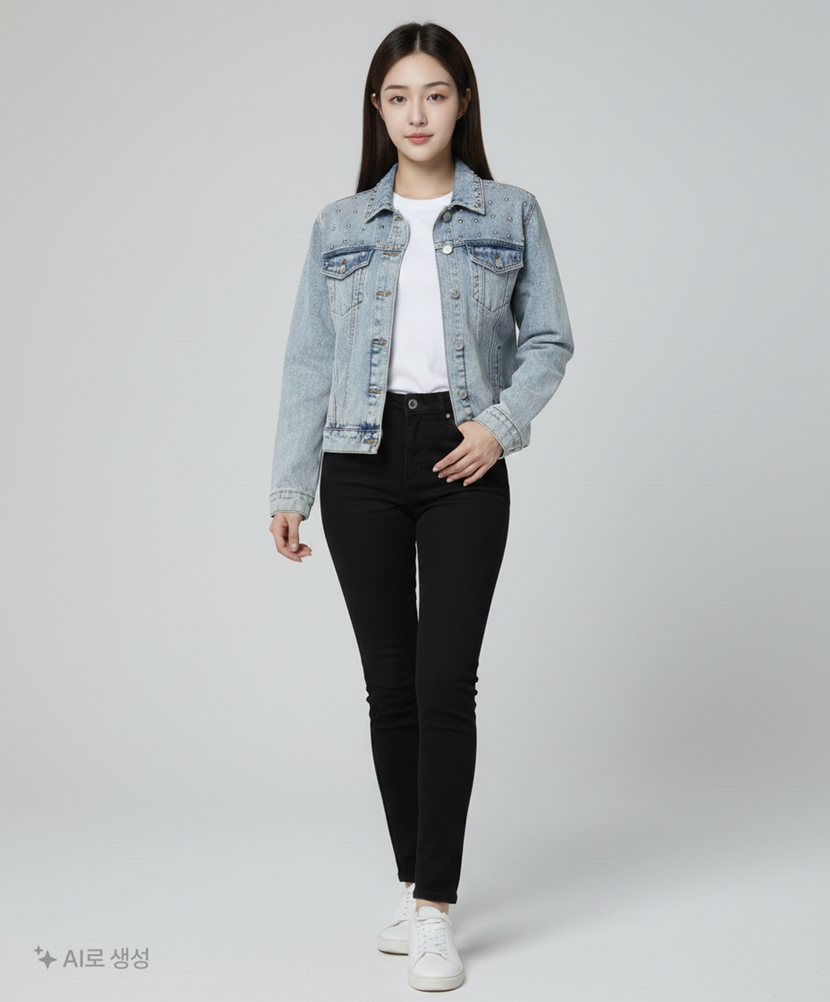 끌로디피에로(CLAUDIE PIERLOT) 데님/트러커 재킷 40