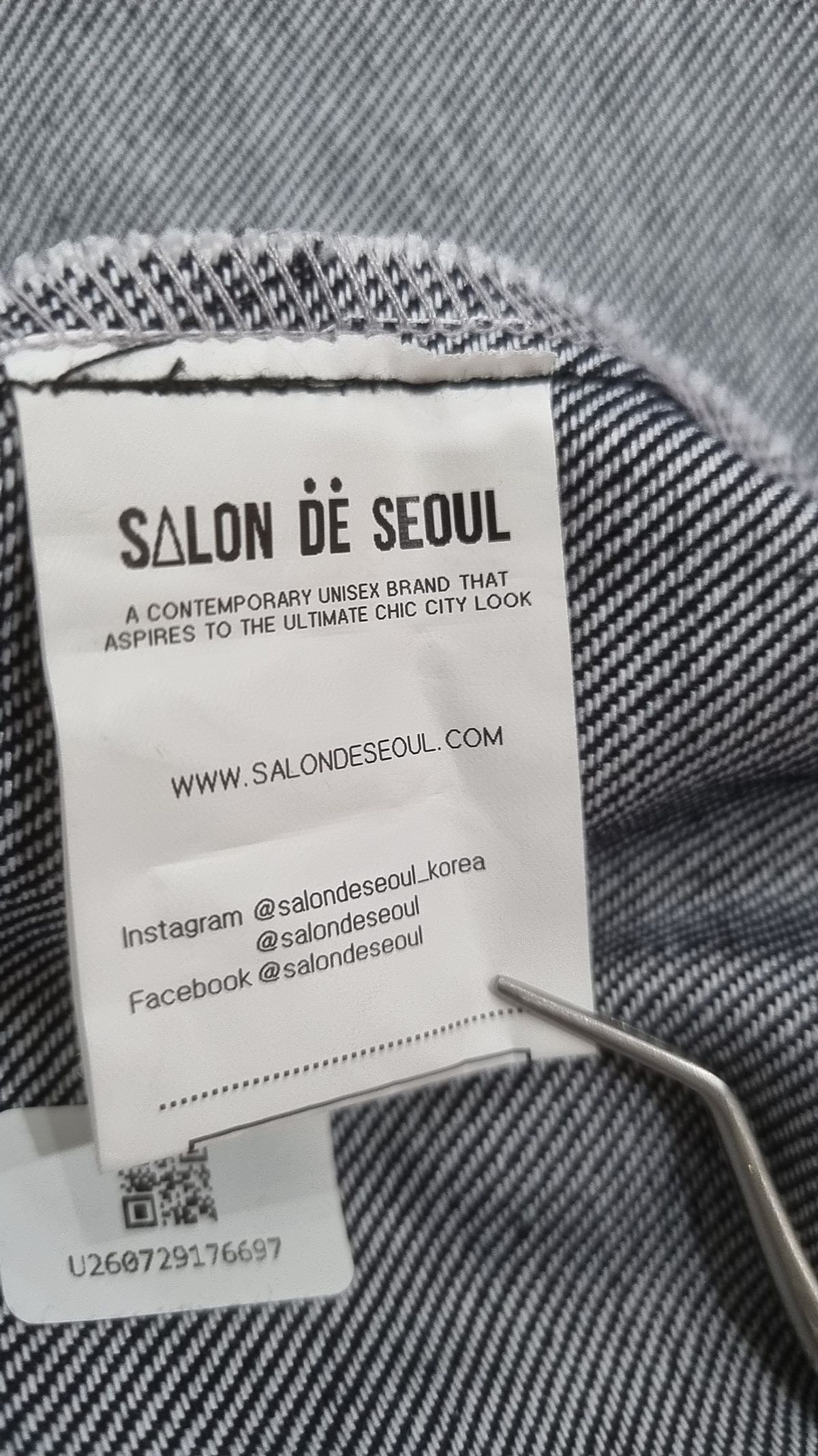 살롱드서울(SALON DE SEOUL) 캐주얼 셔츠 M
