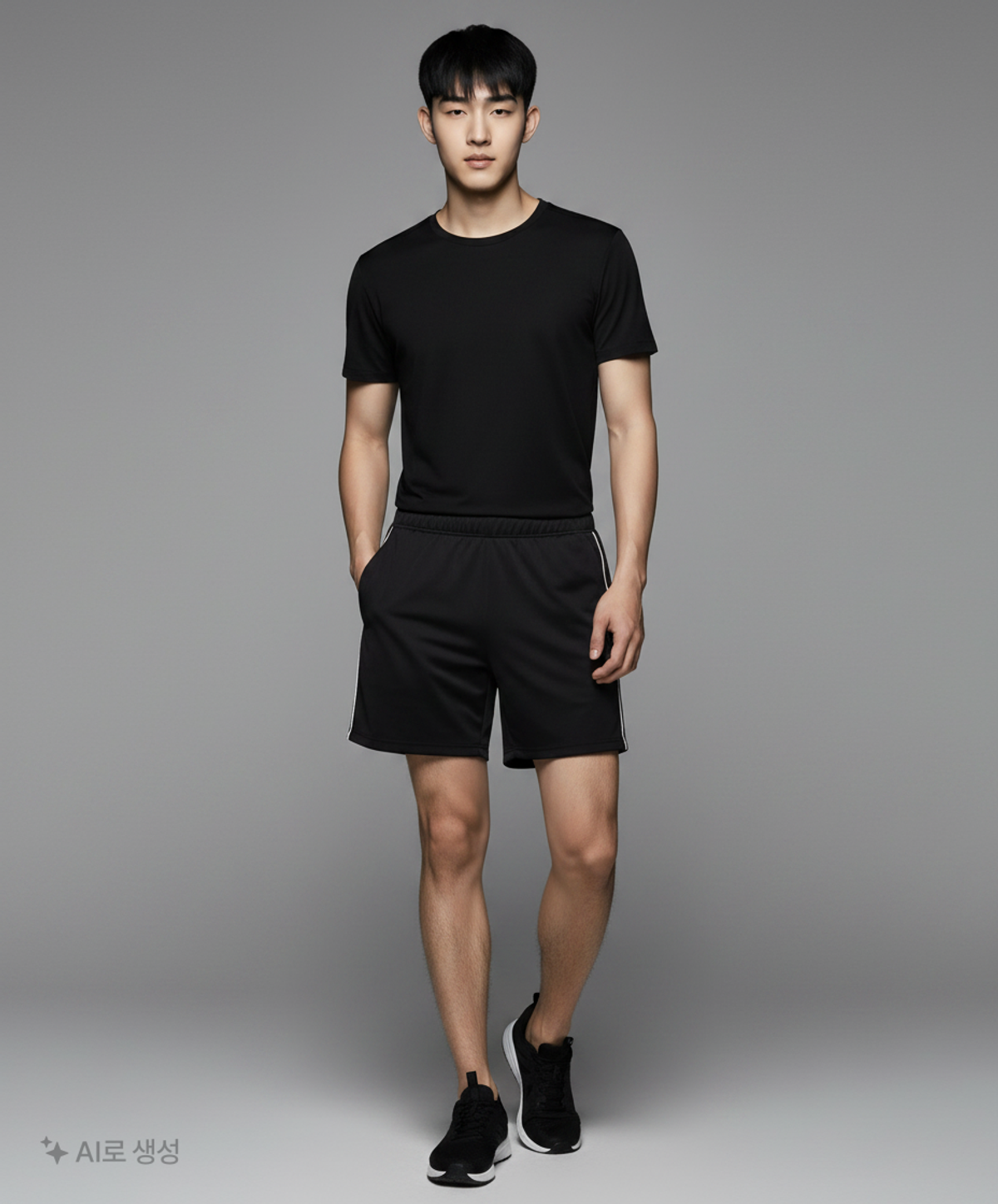 스파오(SPAO) 트랙 하프 팬츠 SPMTA25G25 L
