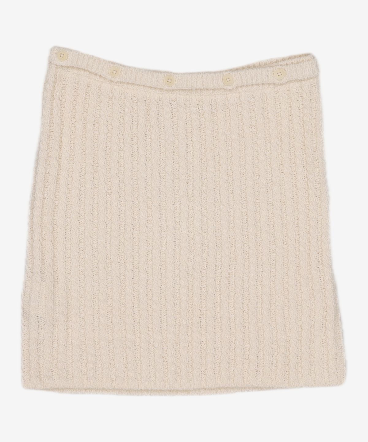 다이애그널(DIAGONAL) STRAP BUTTON TUBE TOP (ivory) FREE