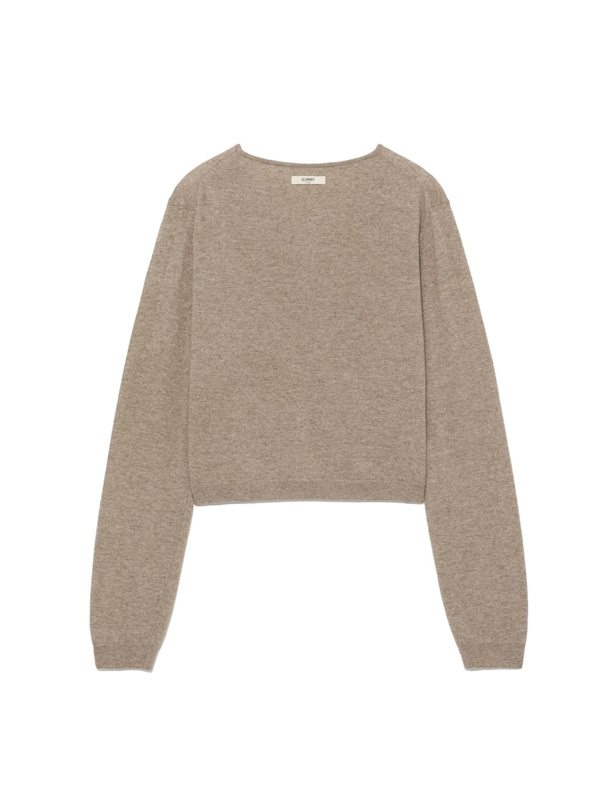 글로니(GLOWNY) G CLASSIC LOOSE FIT CARDIGAN (OATMEAL BEIGE)