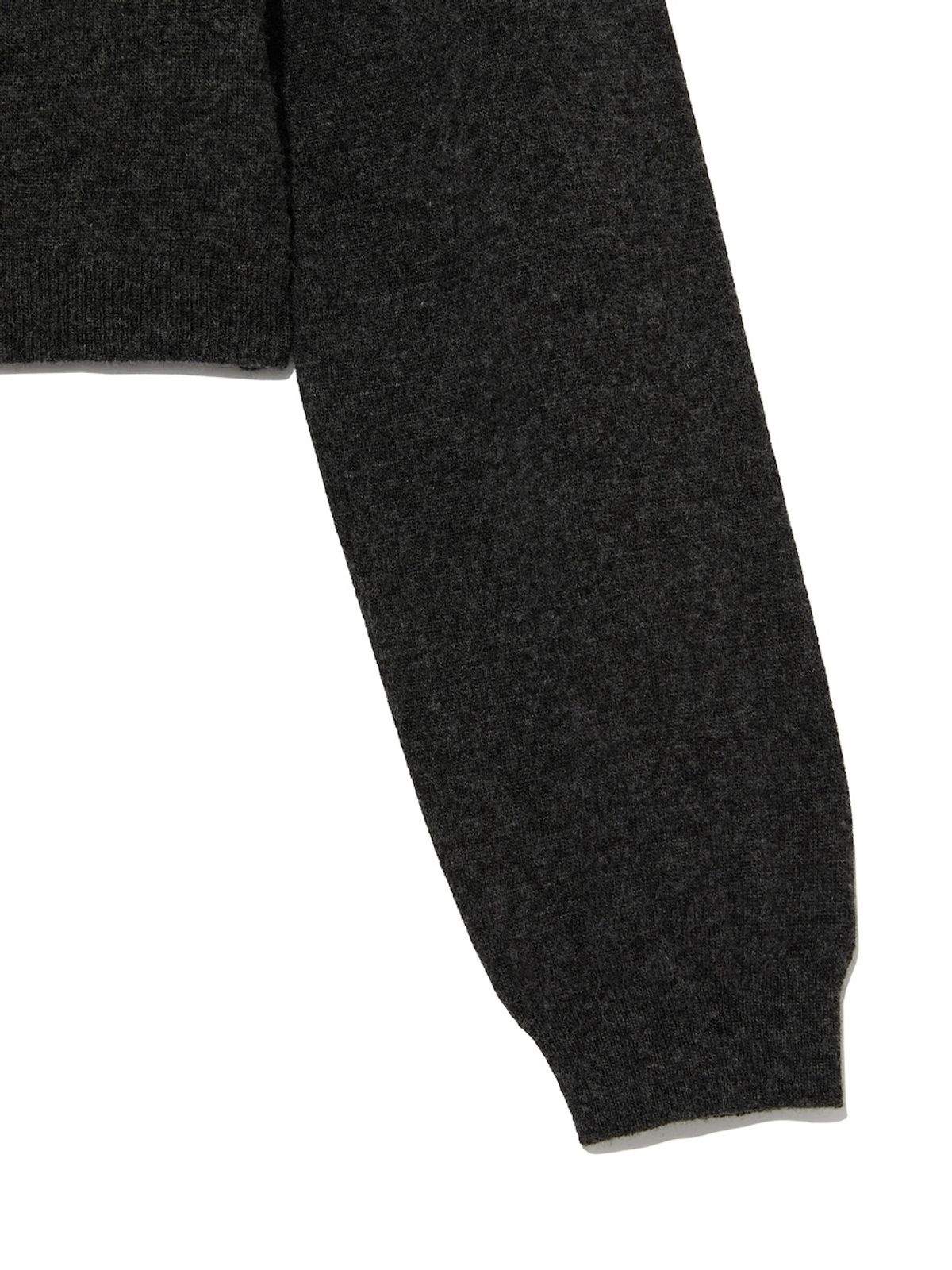 글로니(GLOWNY) G CLASSIC LOOSE FIT CARDIGAN (CHARCOAL)