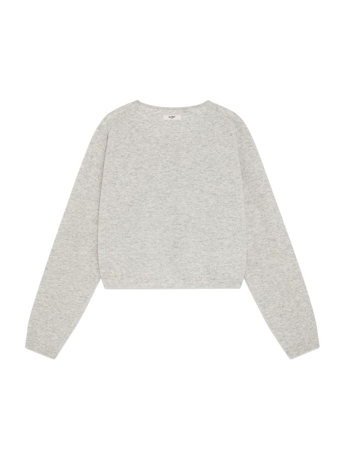 글로니(GLOWNY) G CLASSIC LOOSE FIT CARDIGAN (GRAY)
