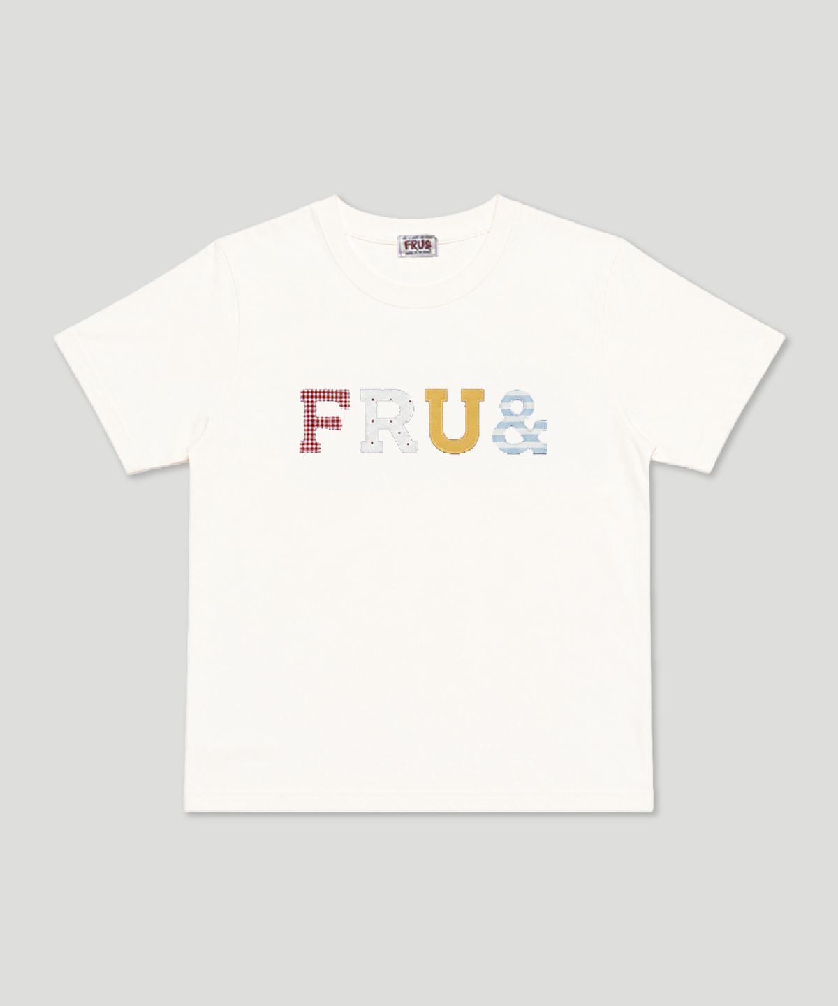 프루앤(FRUAND) PATCH T-SHIRT_IVORY