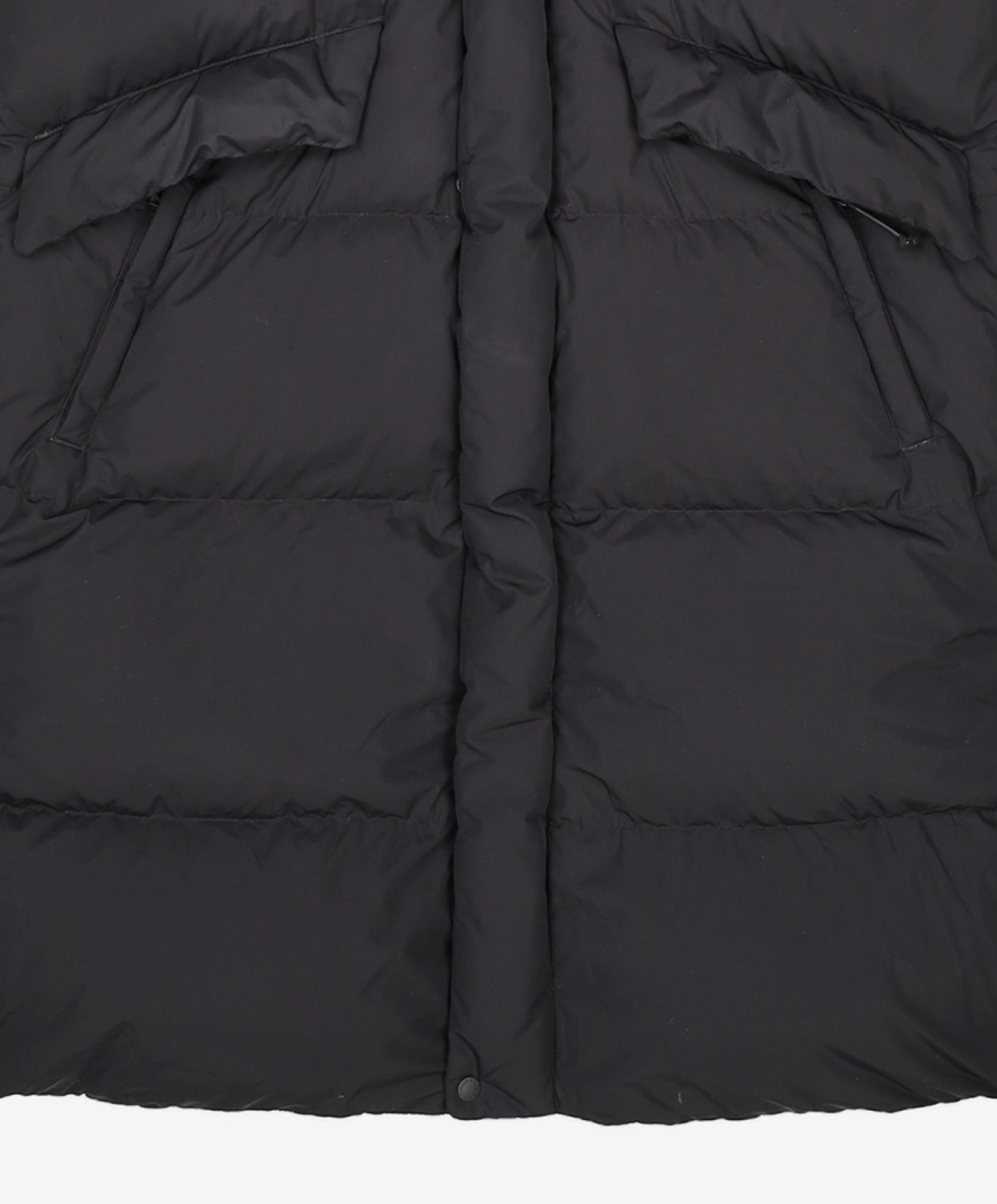 코오롱스포츠(KOLON SPORT) 여성 롱기장 퀼팅다운_V3JDX21692BLK 90