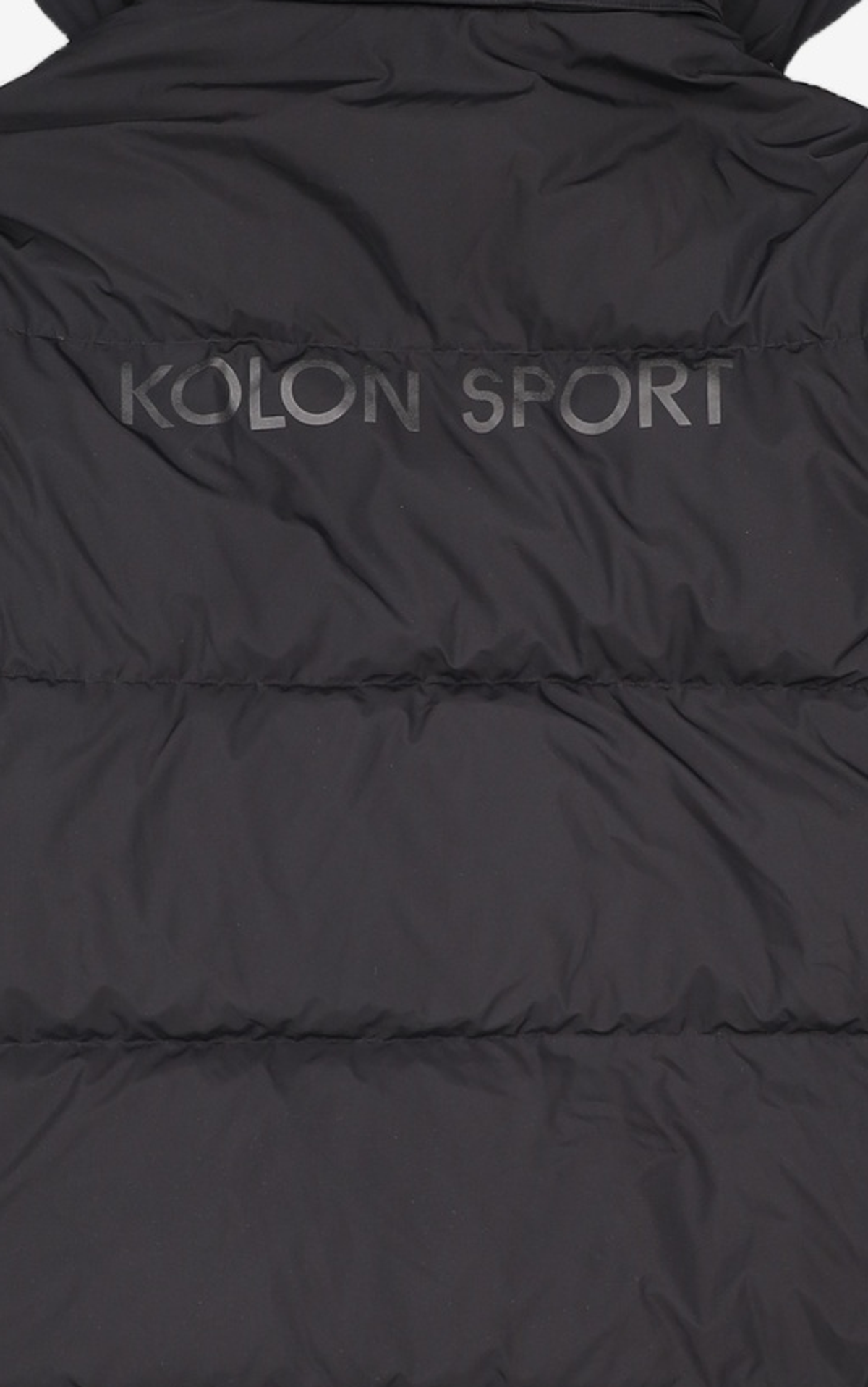 코오롱스포츠(KOLON SPORT) 여성 롱기장 퀼팅다운_V3JDX21692BLK 90